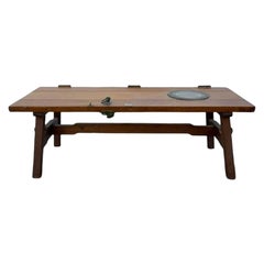 Wood Table Ship's Door
