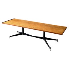 Retro Wood Top Table
