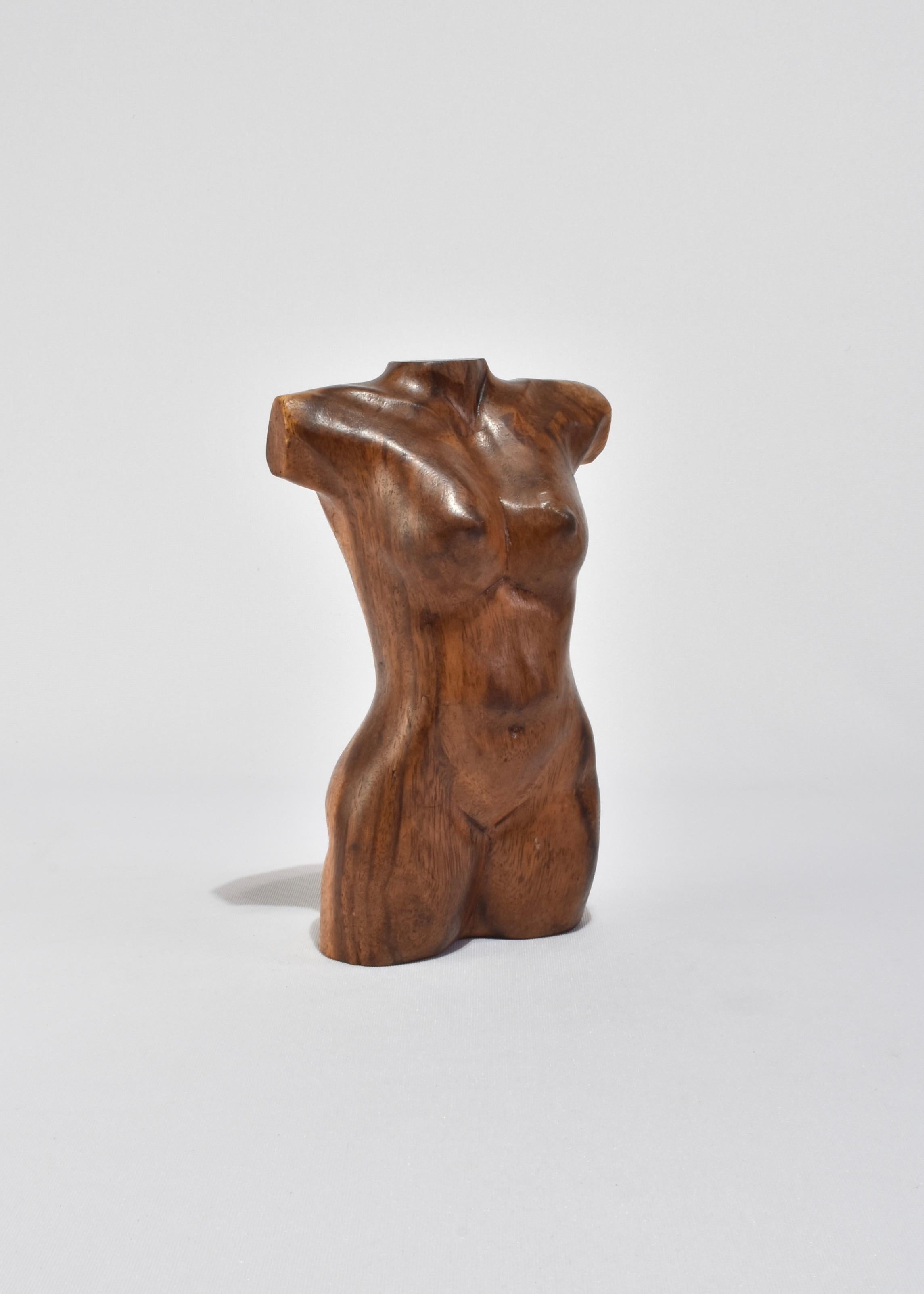 Escultura Torso de Madera en Excelente estado para la venta en Richmond, VA