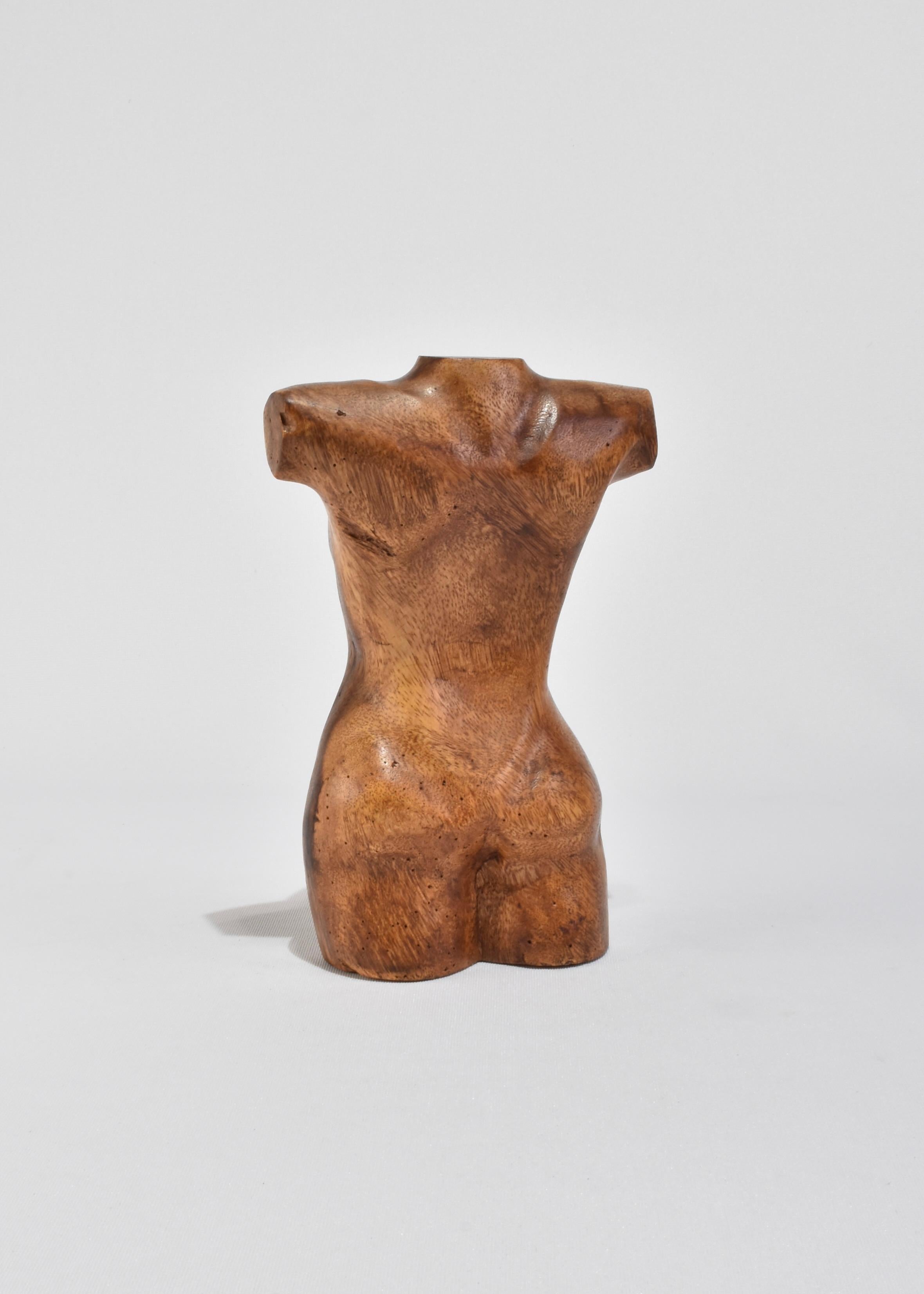 Escultura Torso de Madera en venta 1