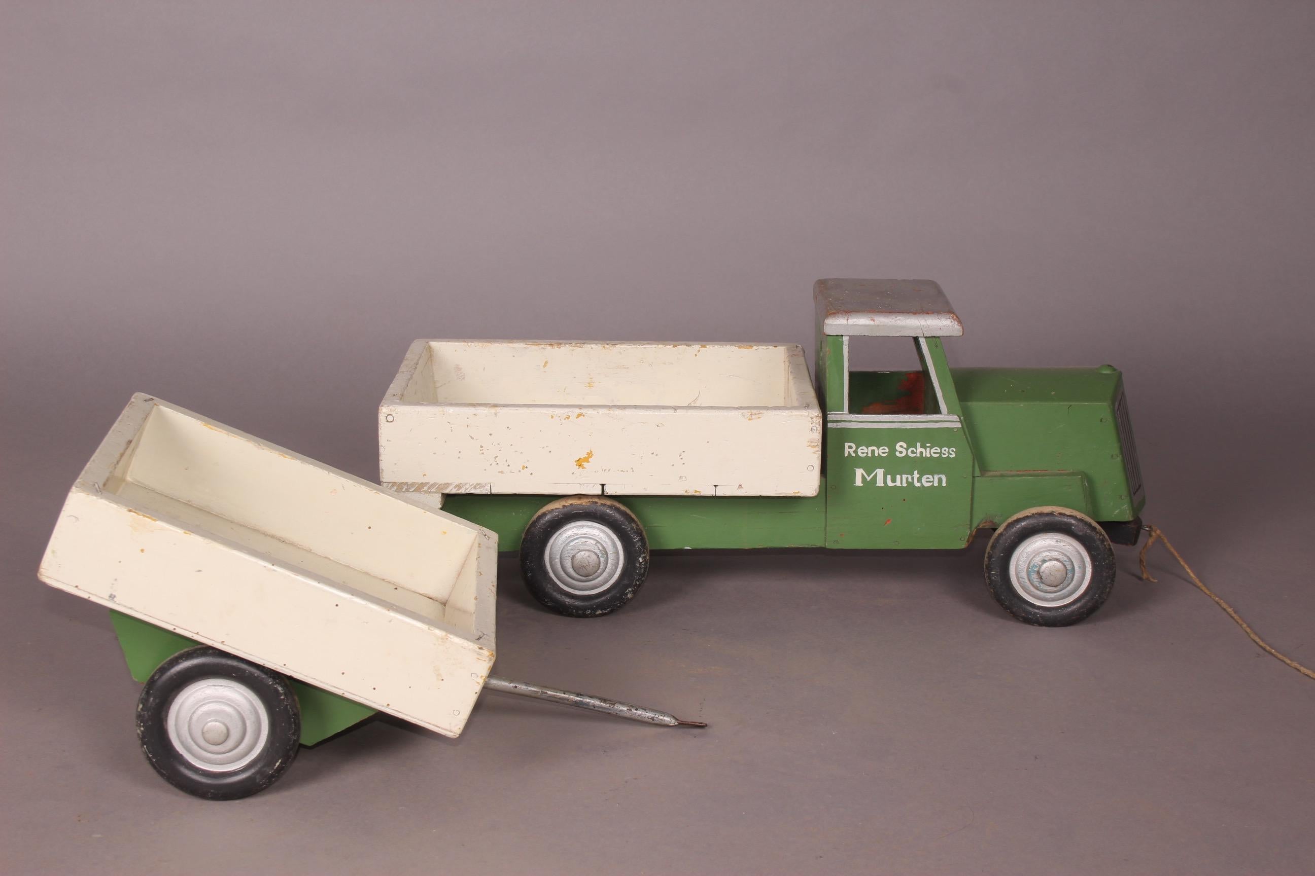 Swiss Wood Toy Truck