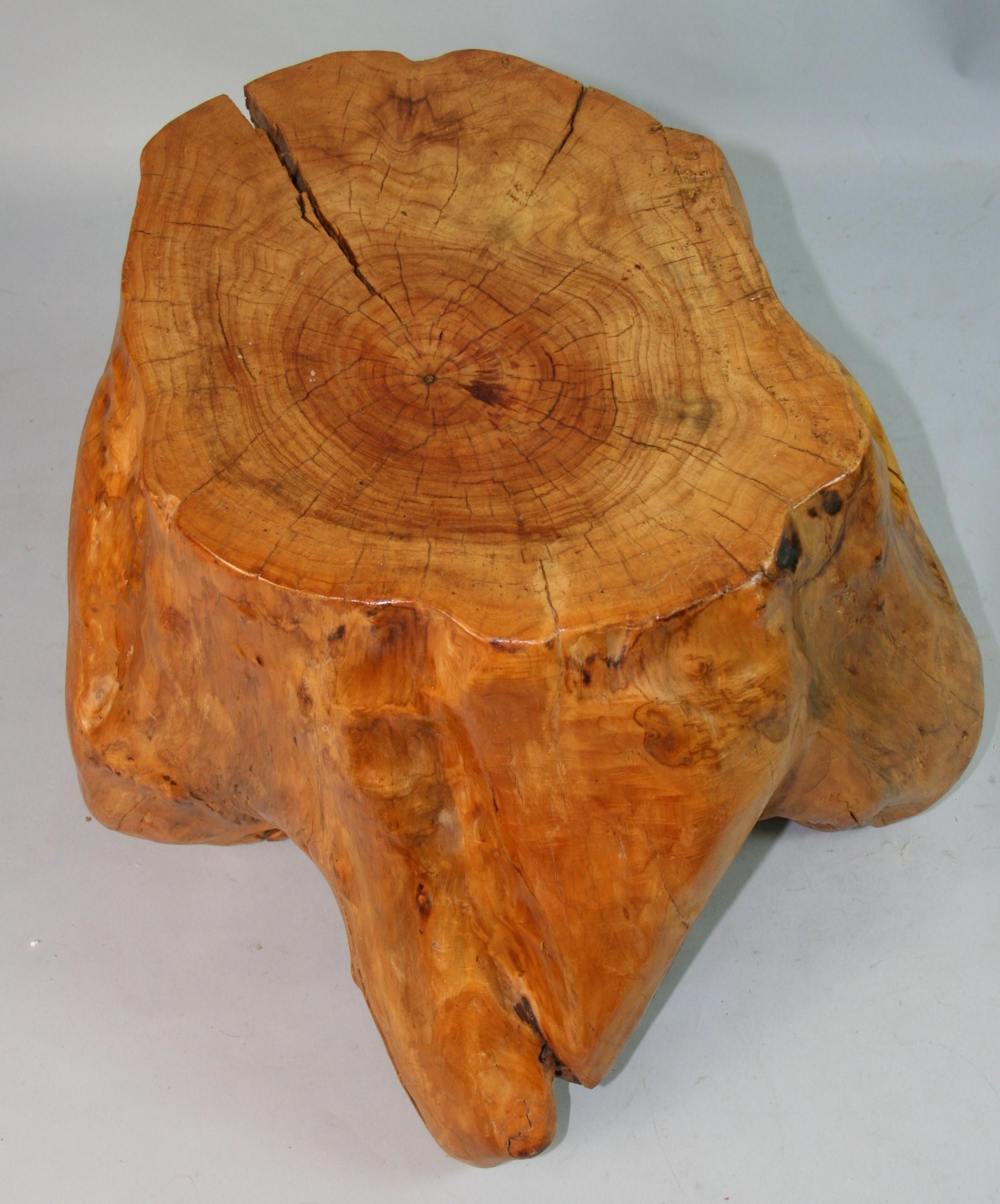 Wood Tree Root Side Table/Table Base For Sale 1