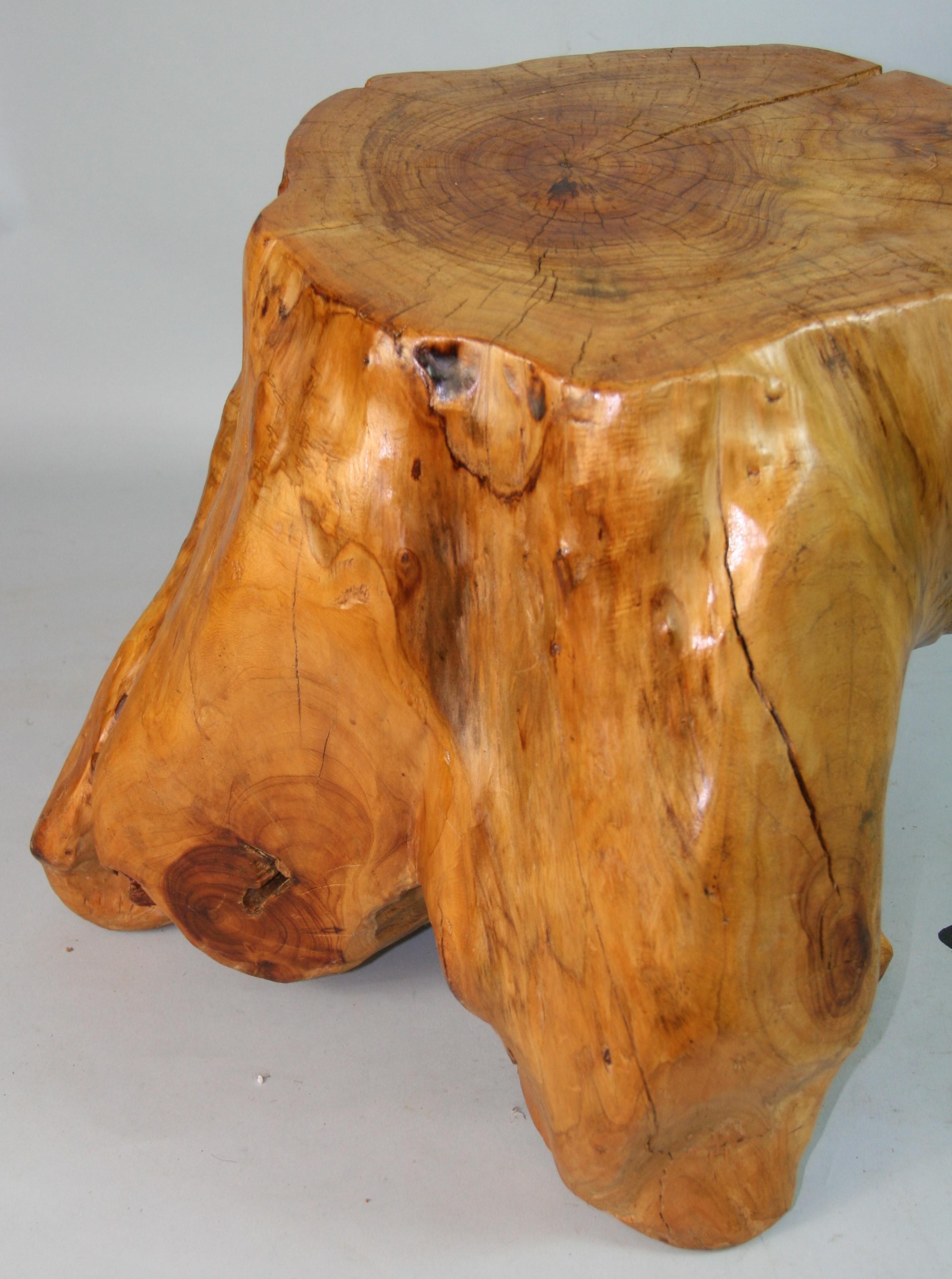 Wood Tree Root Side Table/Table Base For Sale 2