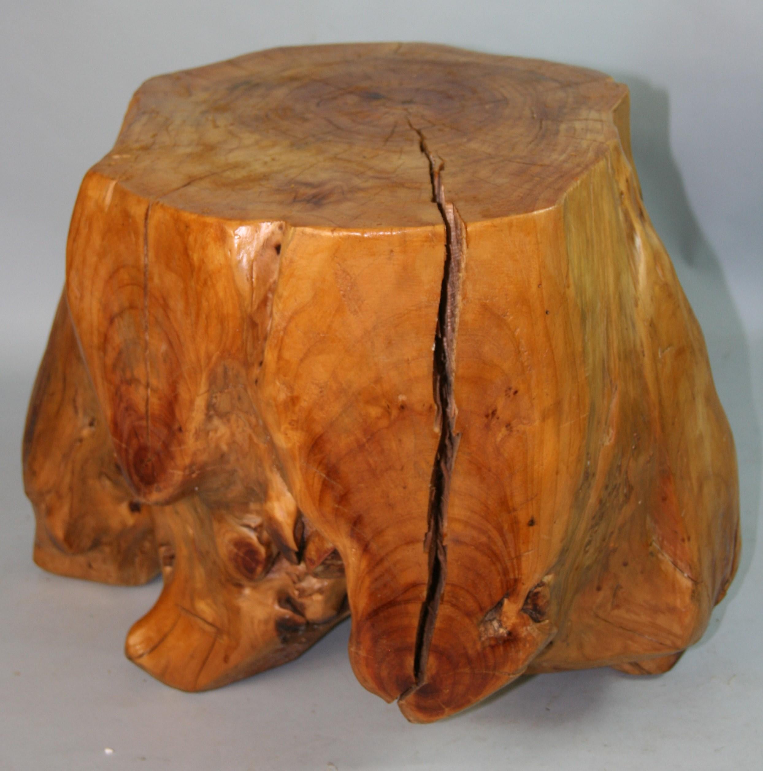 Wood Tree Root Side Table/Table Base For Sale 4
