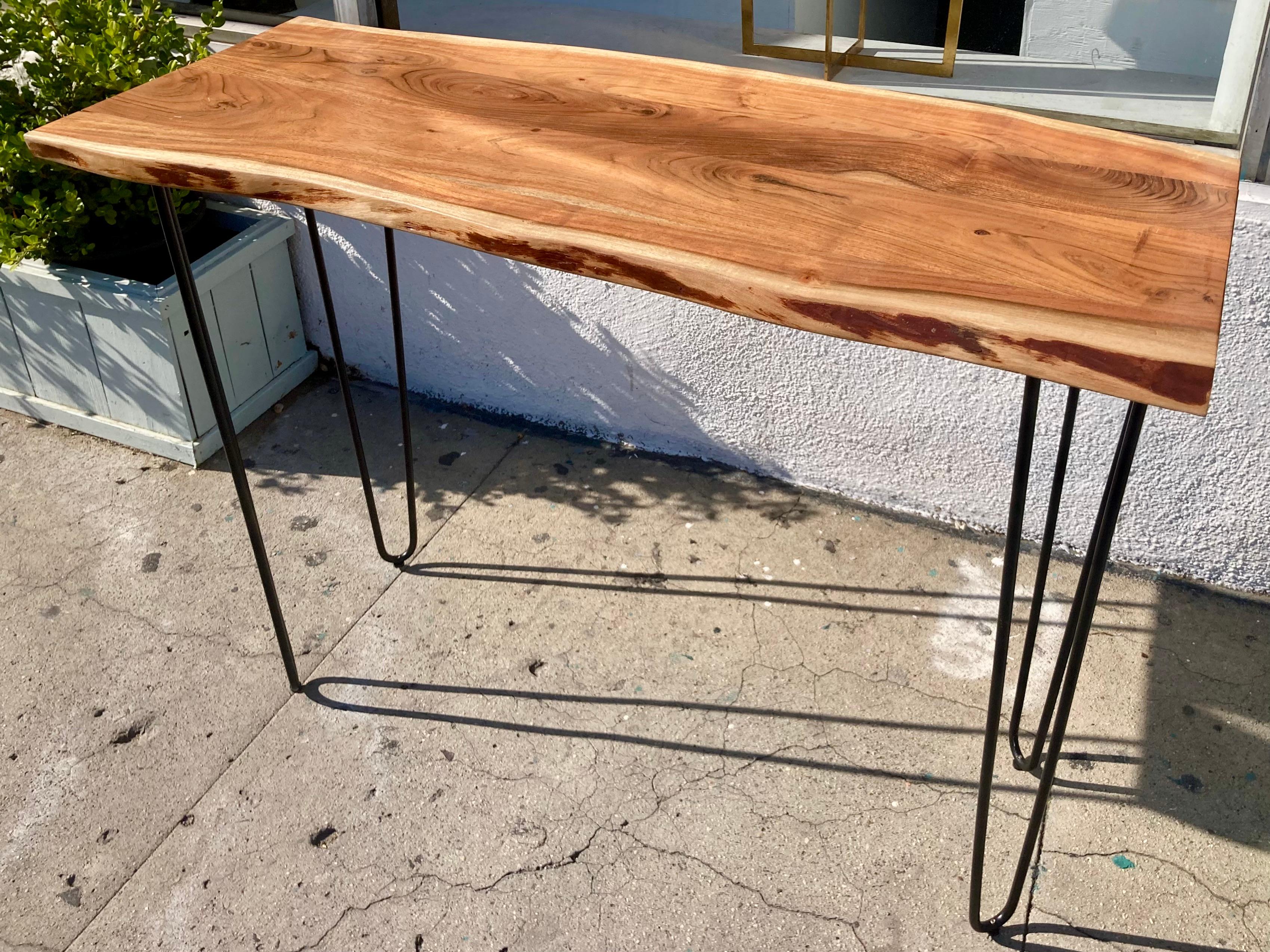 Console en forme de tronc d'arbre Wood en vente 1