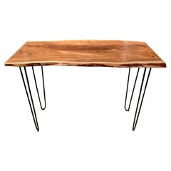 Wood Tree Trunk Slab Konsole