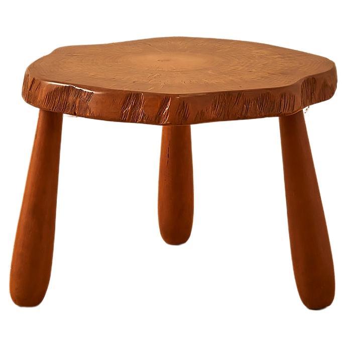 Table en forme de coffre en bois à la manière de Philip Arctander