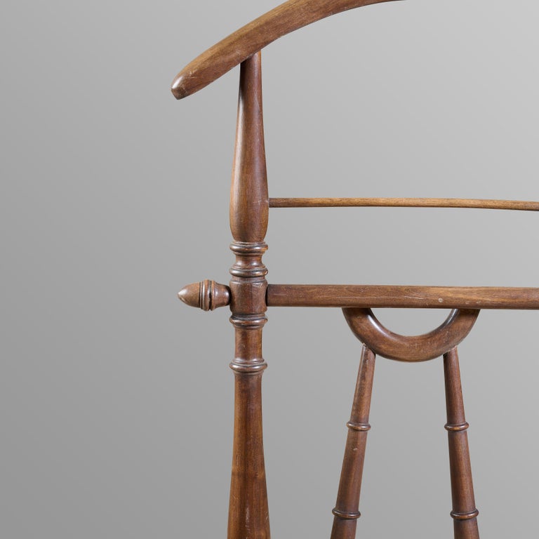 Wood Valet Stand For Sale at 1stDibs