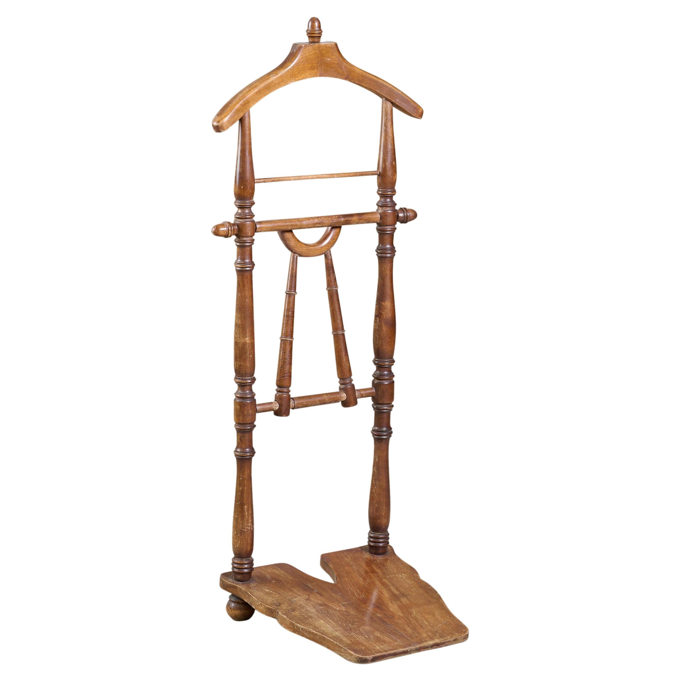Wood Valet Stand For Sale