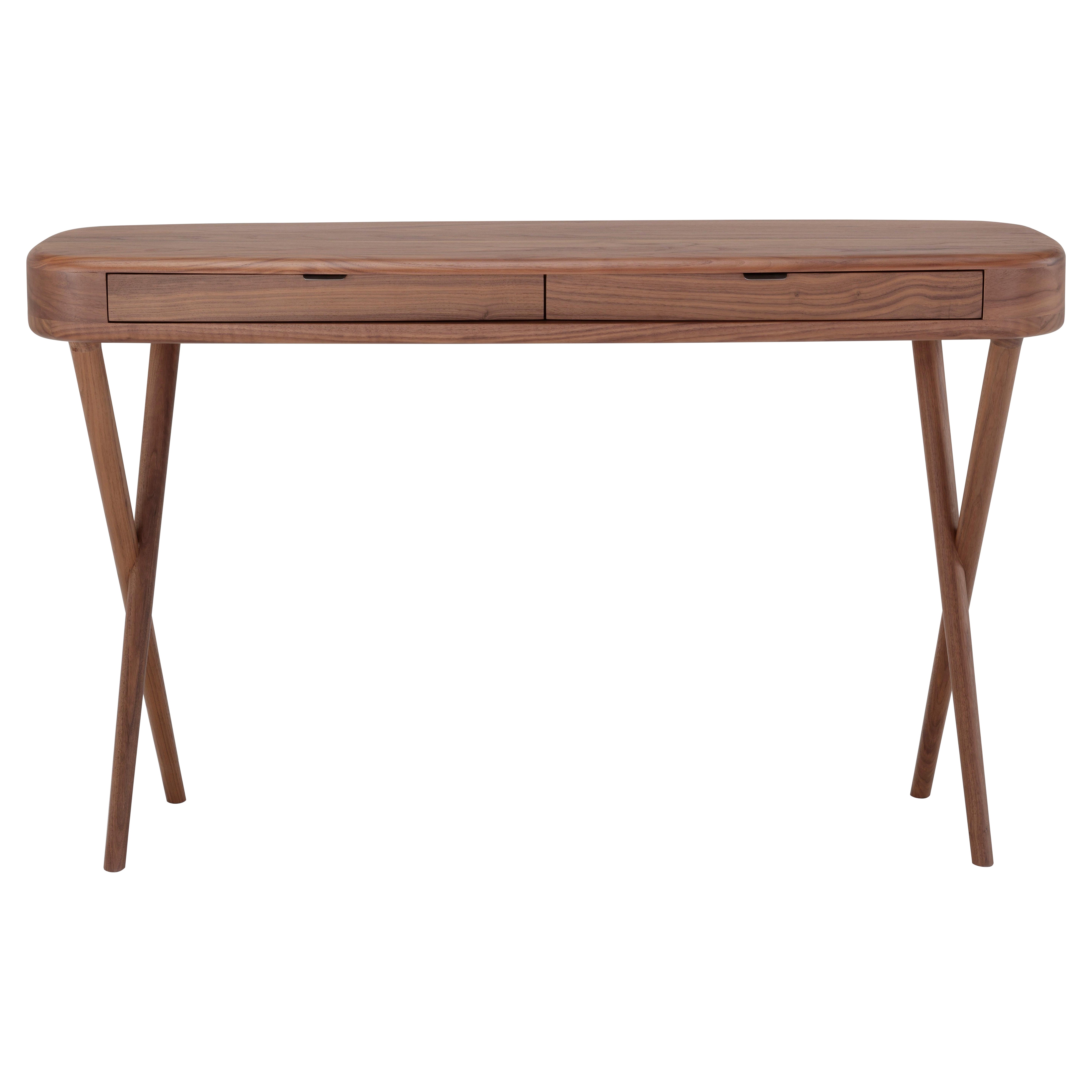 Wood Vanity Console by Amura Lab