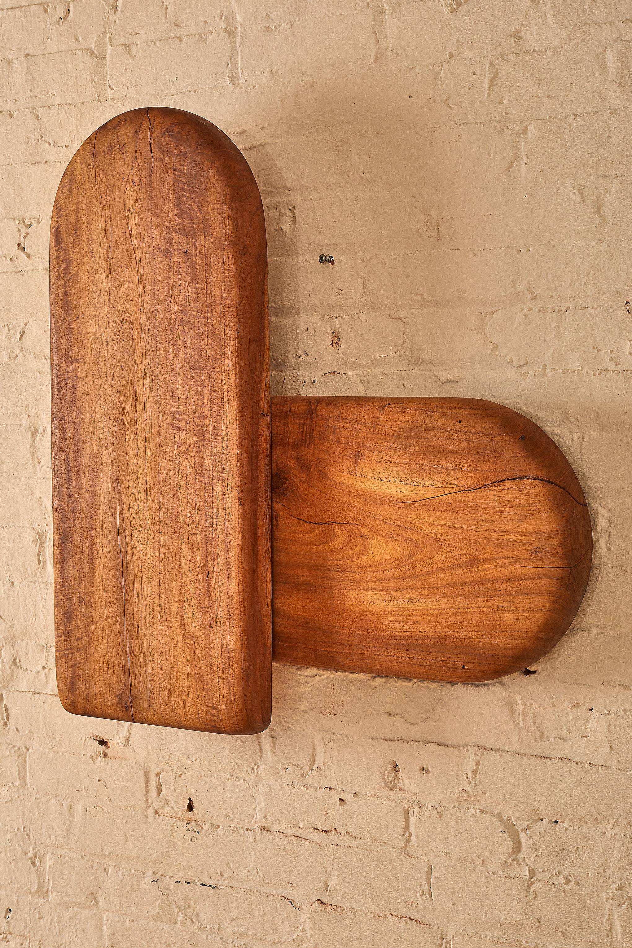 Contemporary Wood Wall Sculpture by the Somerset House For Sale