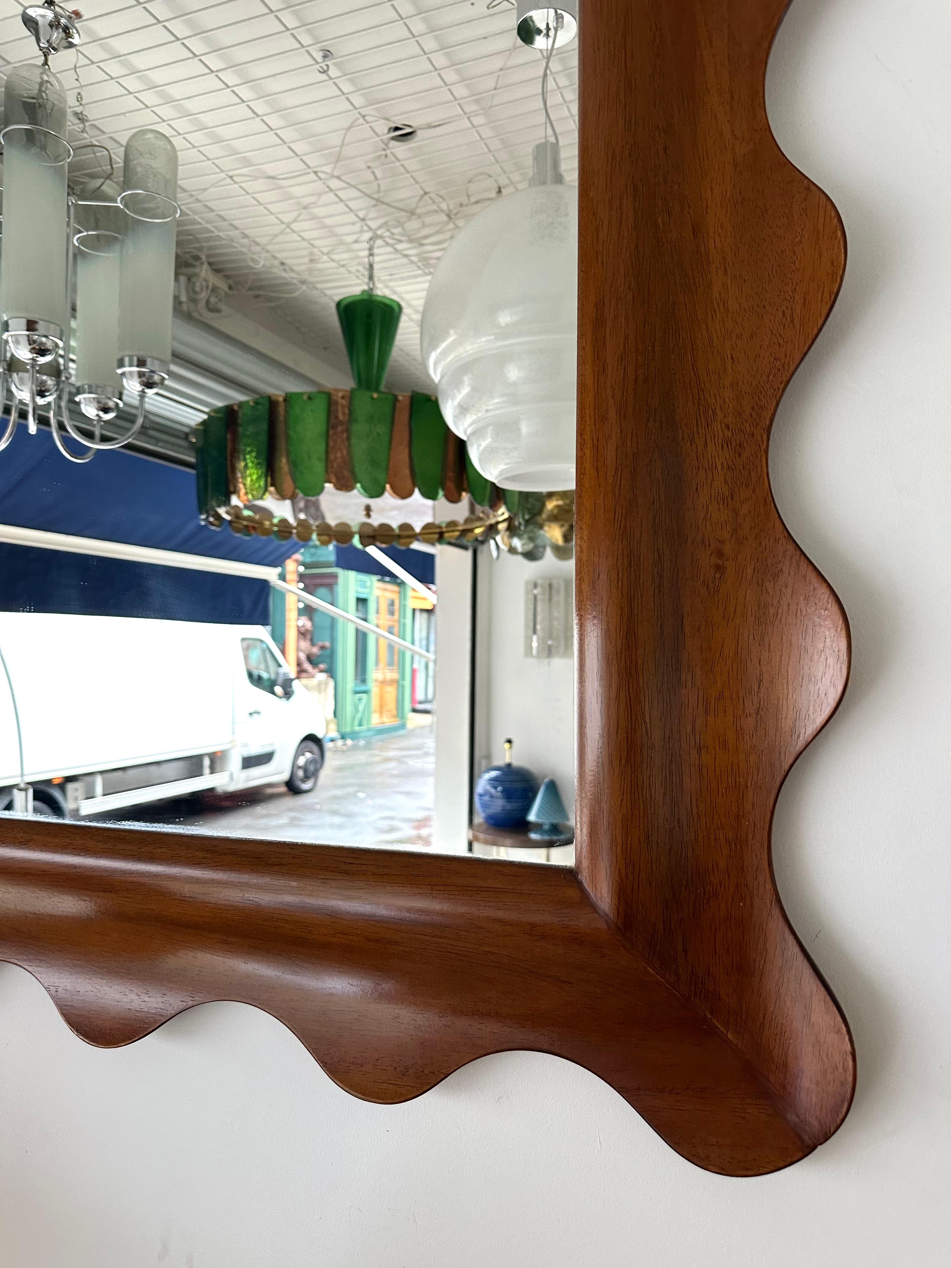 Wood Wood Miroir. Italie en vente 2