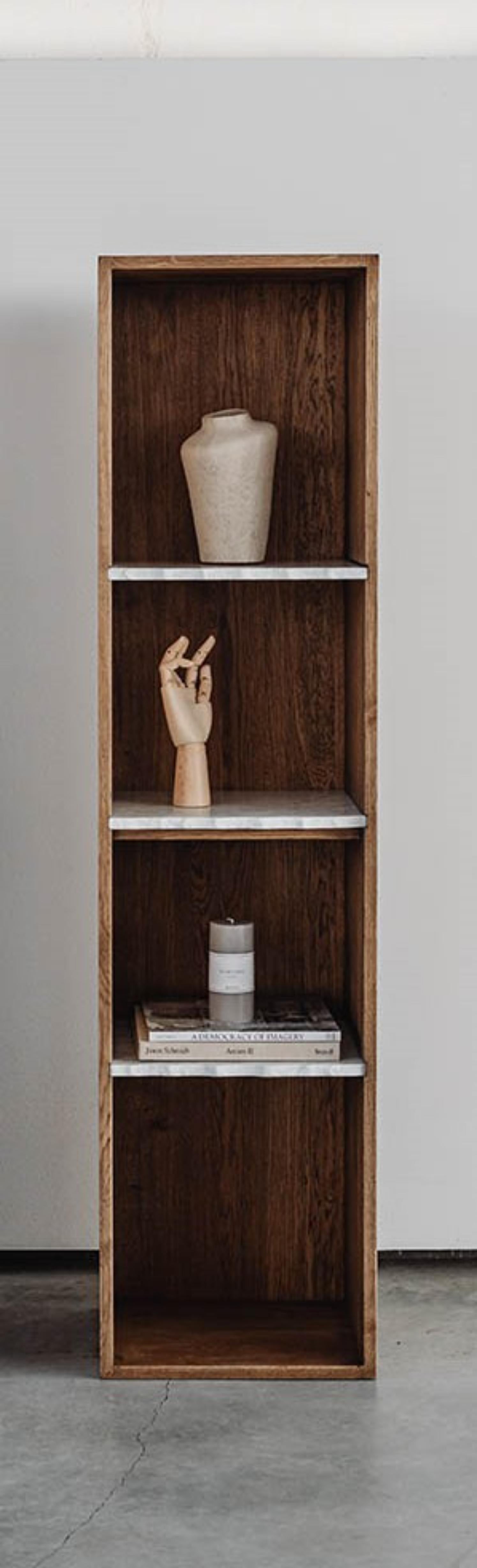 Contemporary Wood Zuel Bookcase by Un’common