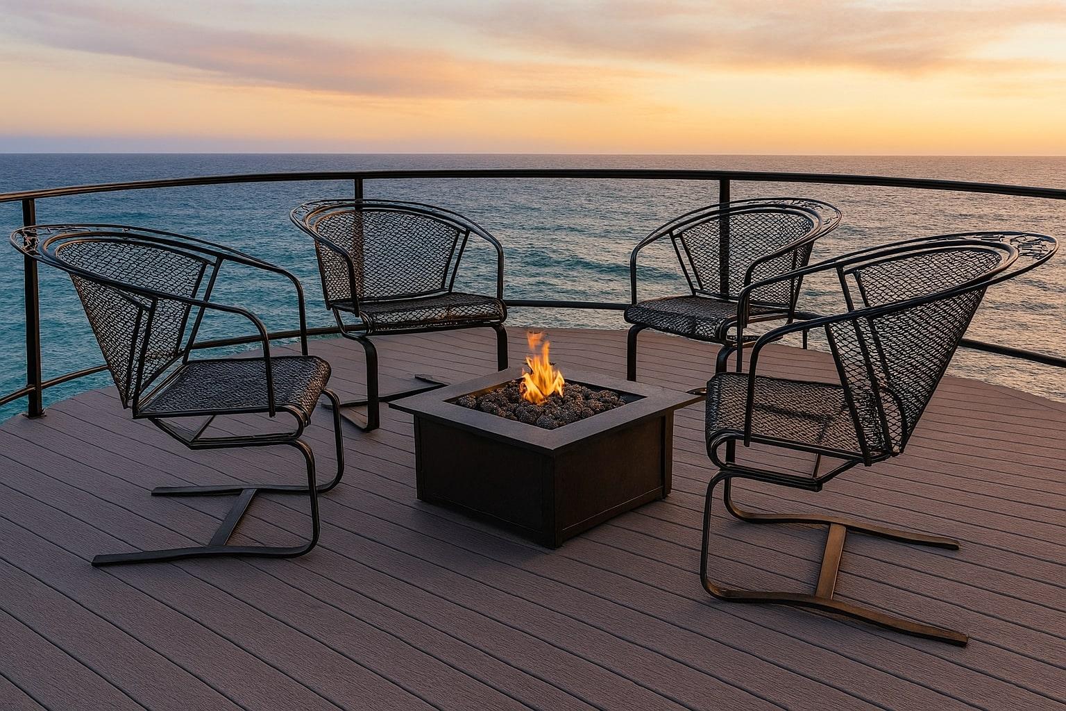 Entspannen Sie sich in zeitlosem Stil mit den schmiedeeisernen Barrell Rocker Chairs im Vintage-Stil mit Eicheln und Eichenblättern! 

Verschönern Sie Ihren Außenbereich mit diesen atemberaubenden Schaukelstühlen im Vintage-Stil, die mit aufwendigen