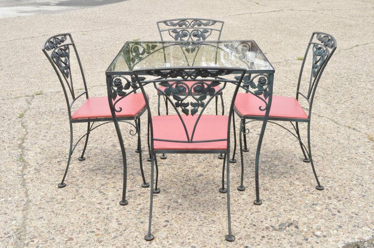 Woodard chantilly rose patio set sales