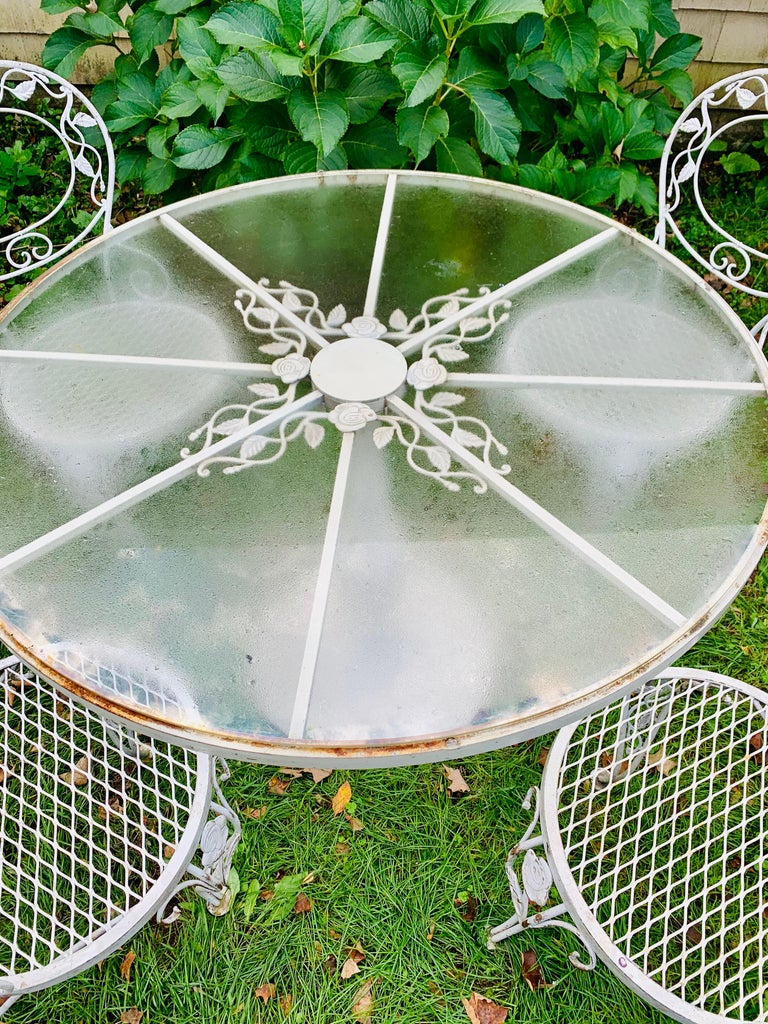 Woodard chantilly rose outlet patio set