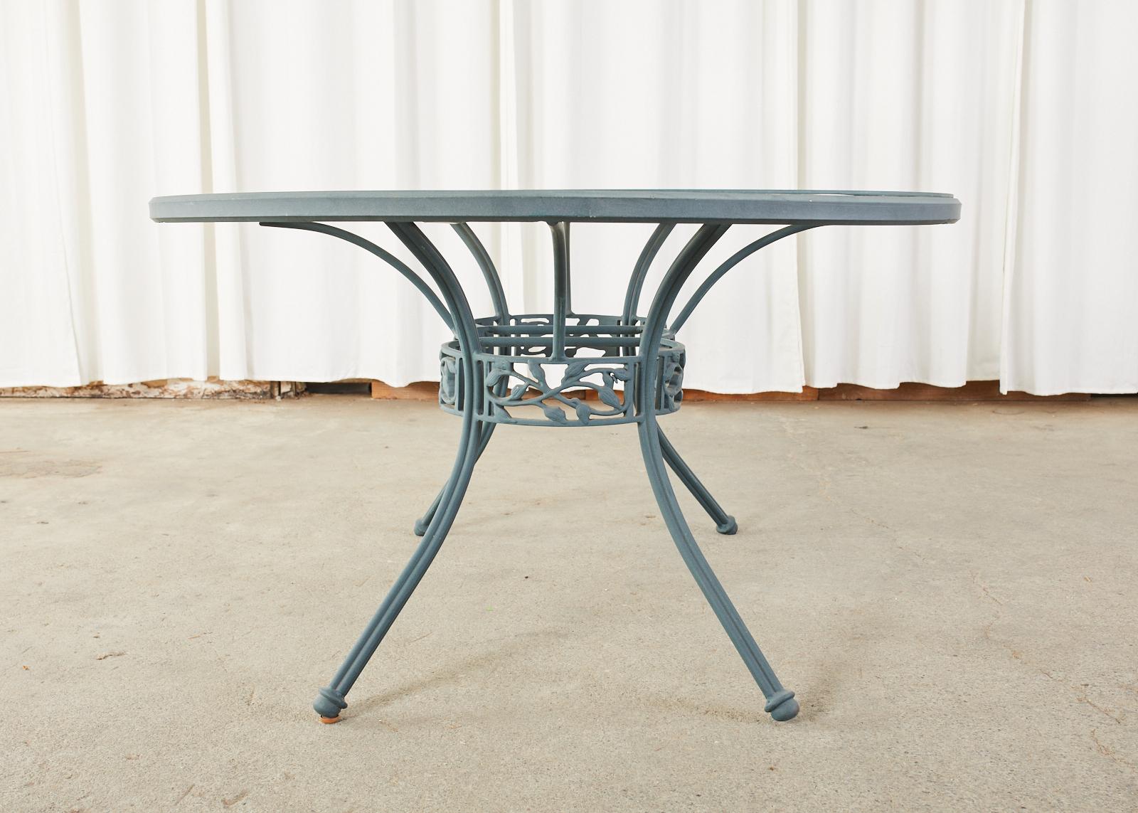 Woodard Heritage Tree of Life Aluminum Garden Dining Set 3