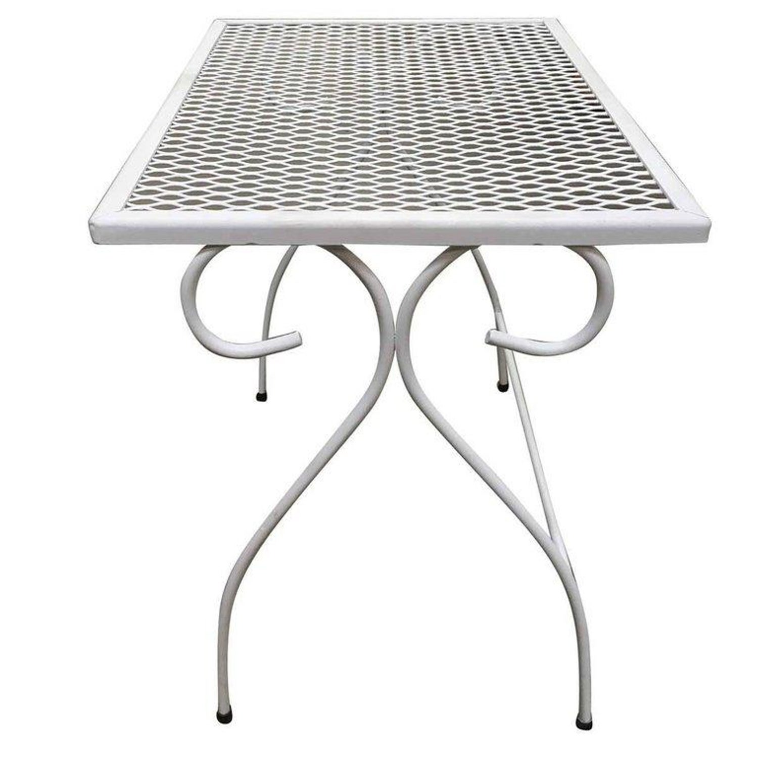 Woodard Mesh Steel Outdoor Patio Nesting Side Tables Set Of 3