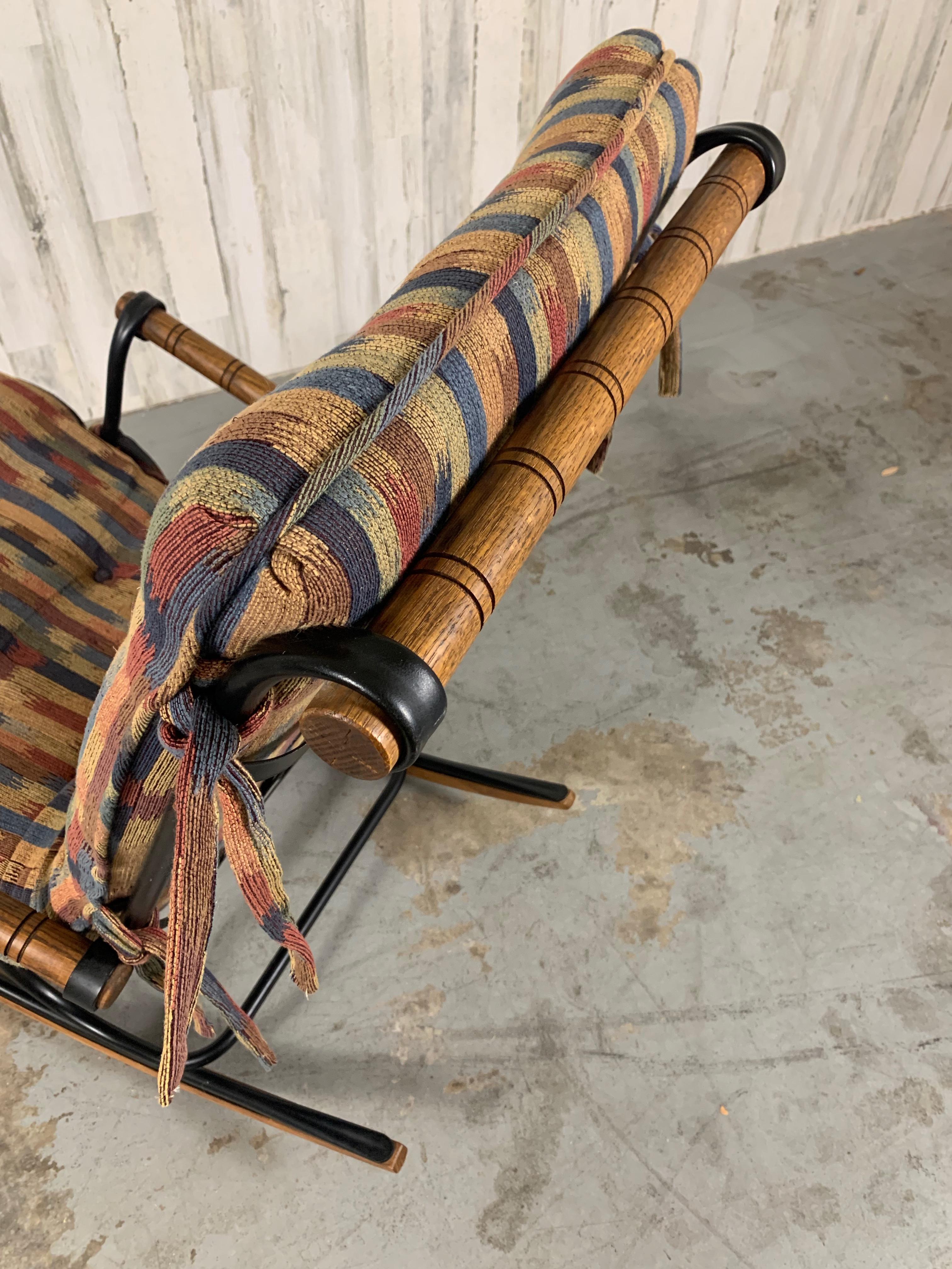 Woodard Modernist Rocking Chair For Sale 4