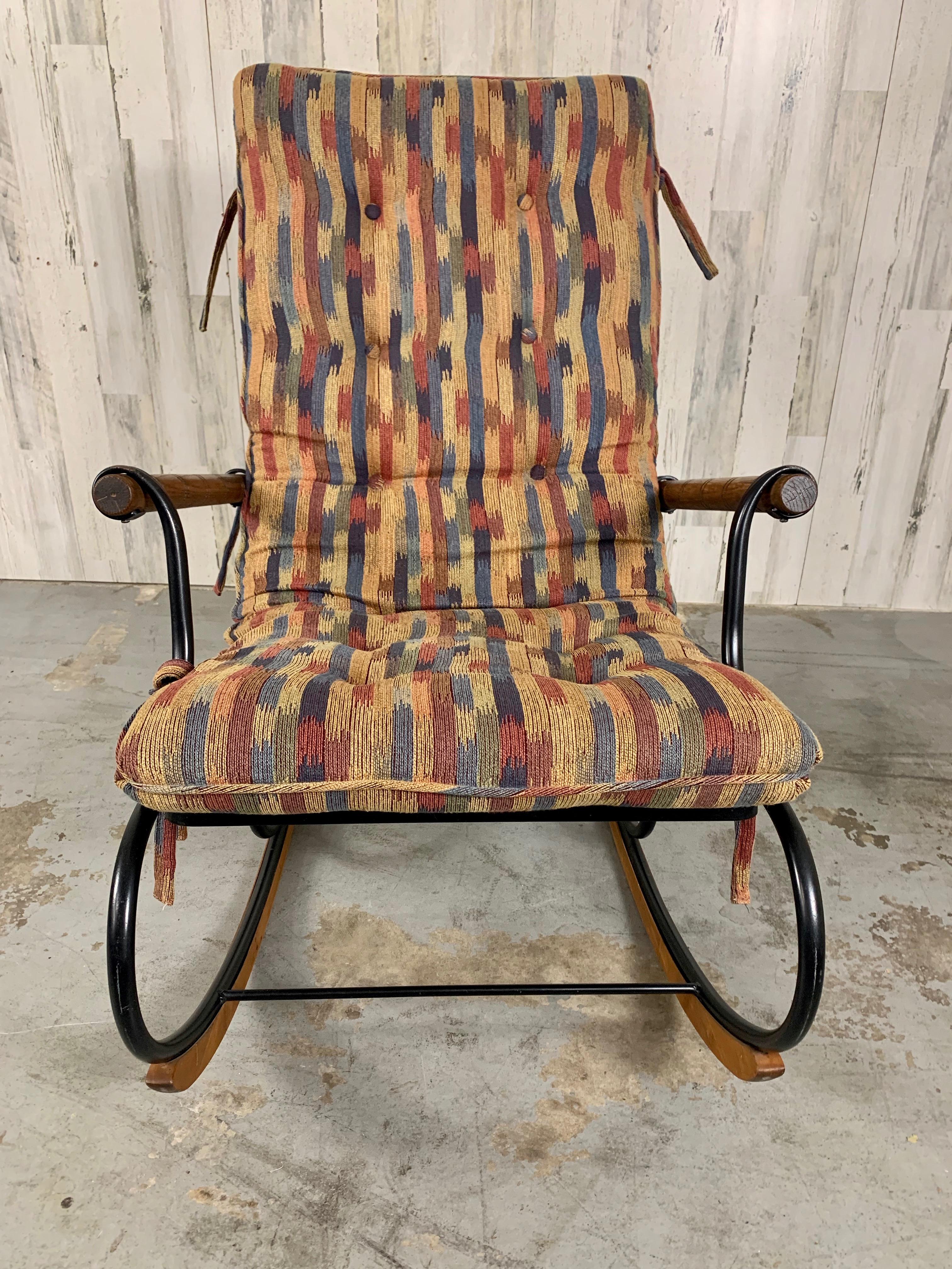 Woodard Modernist Rocking Chair For Sale 6