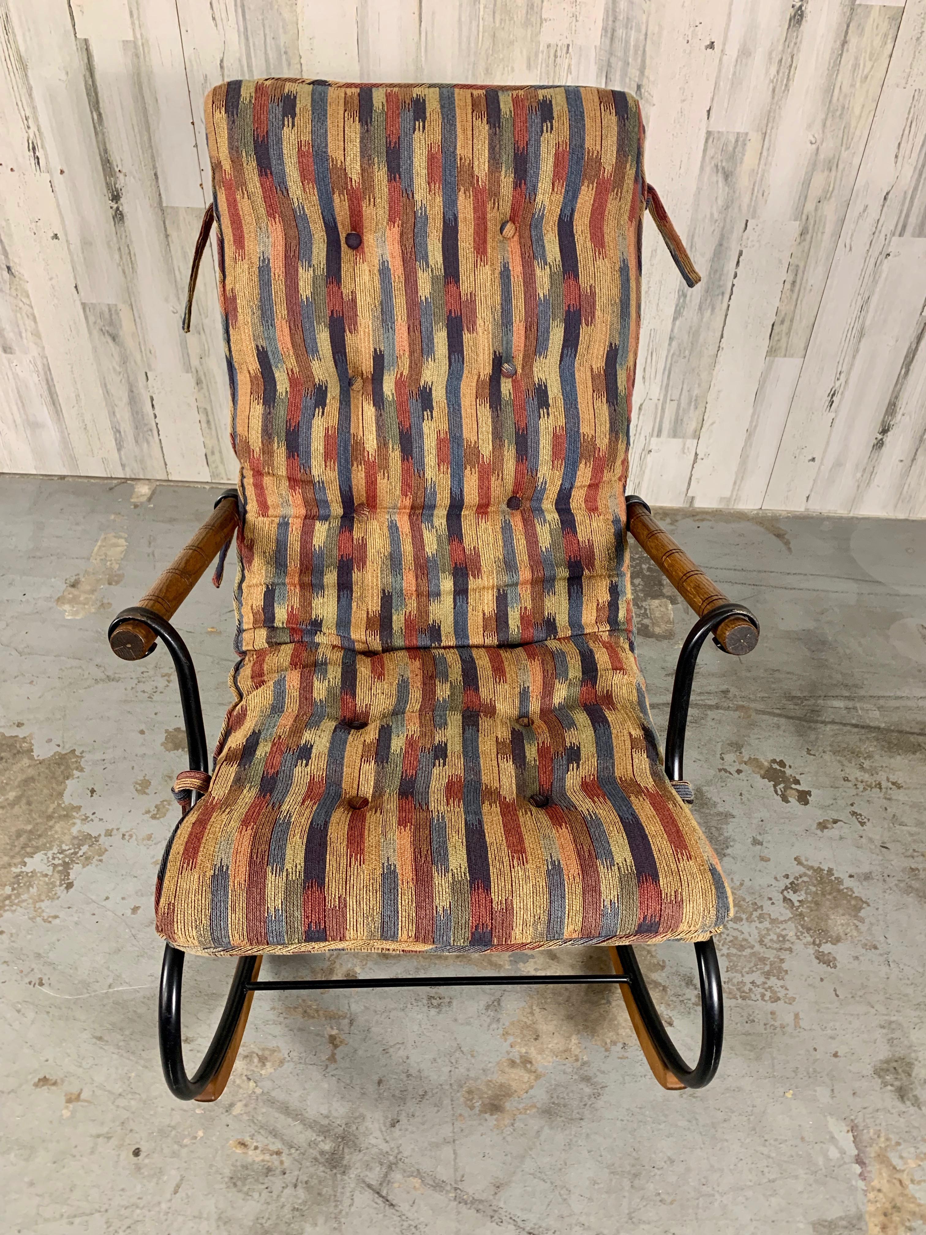 Woodard Modernist Rocking Chair For Sale 7