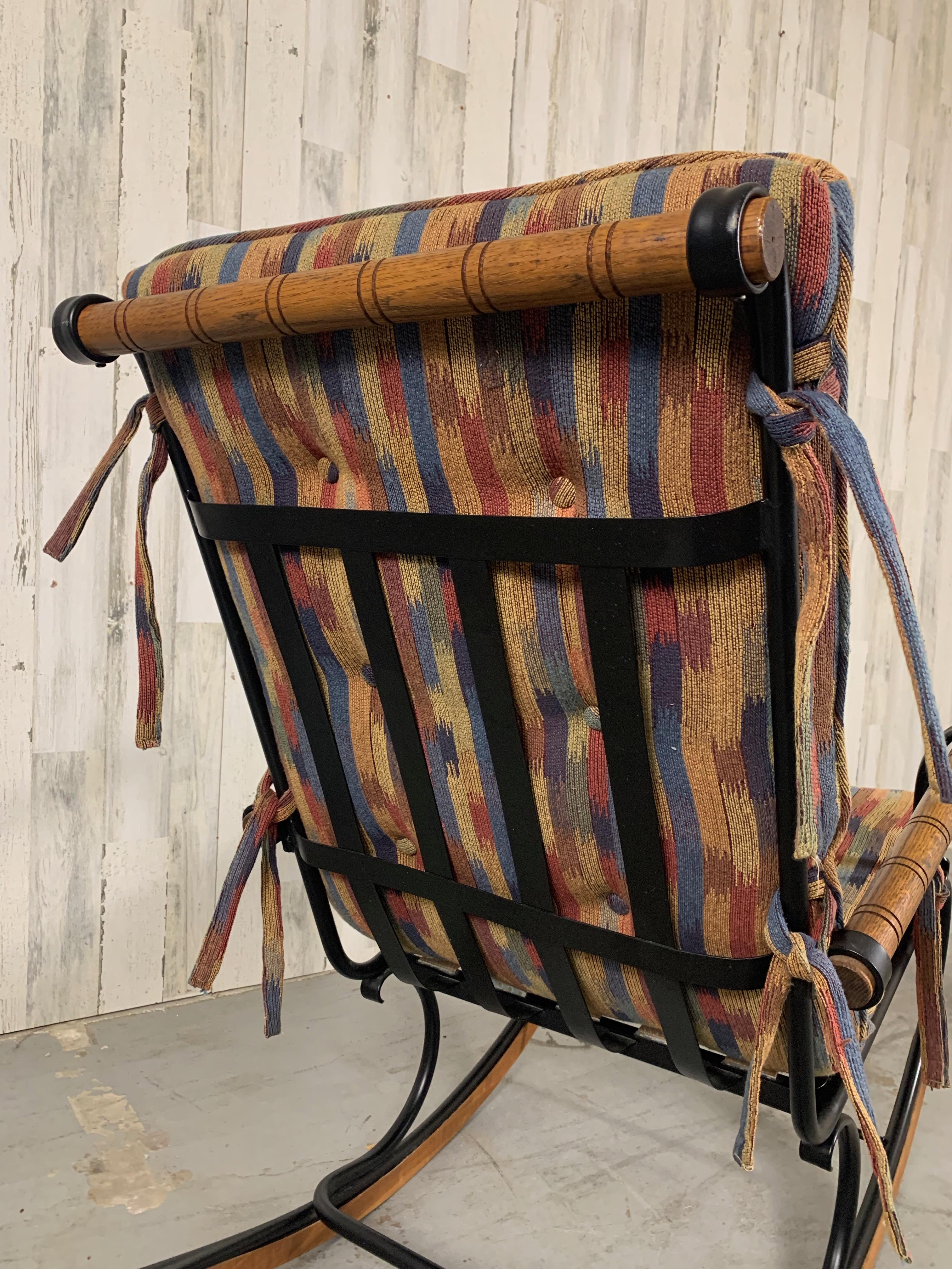 Woodard Modernist Rocking Chair For Sale 10