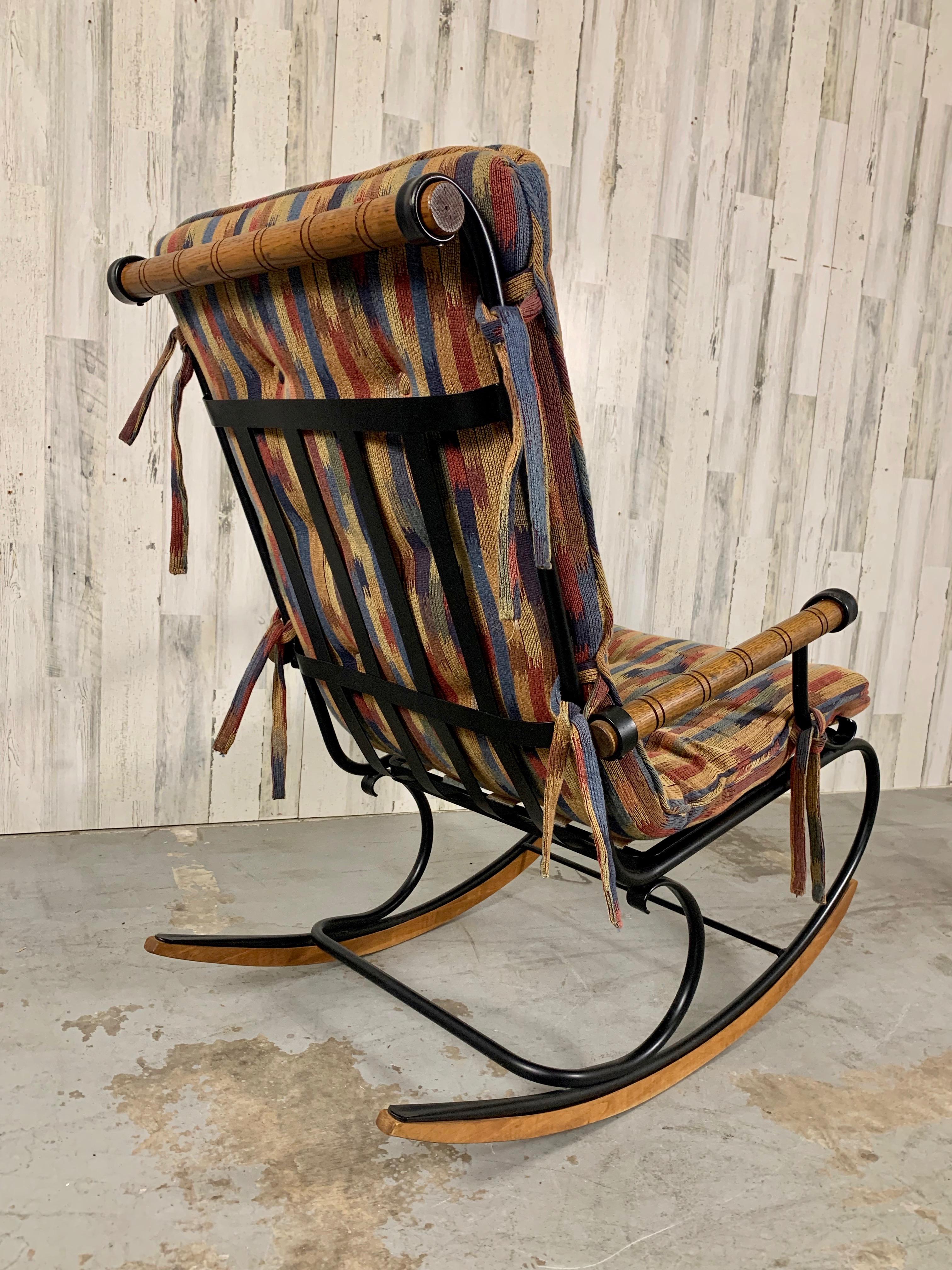 Woodard Modernist Rocking Chair For Sale 11