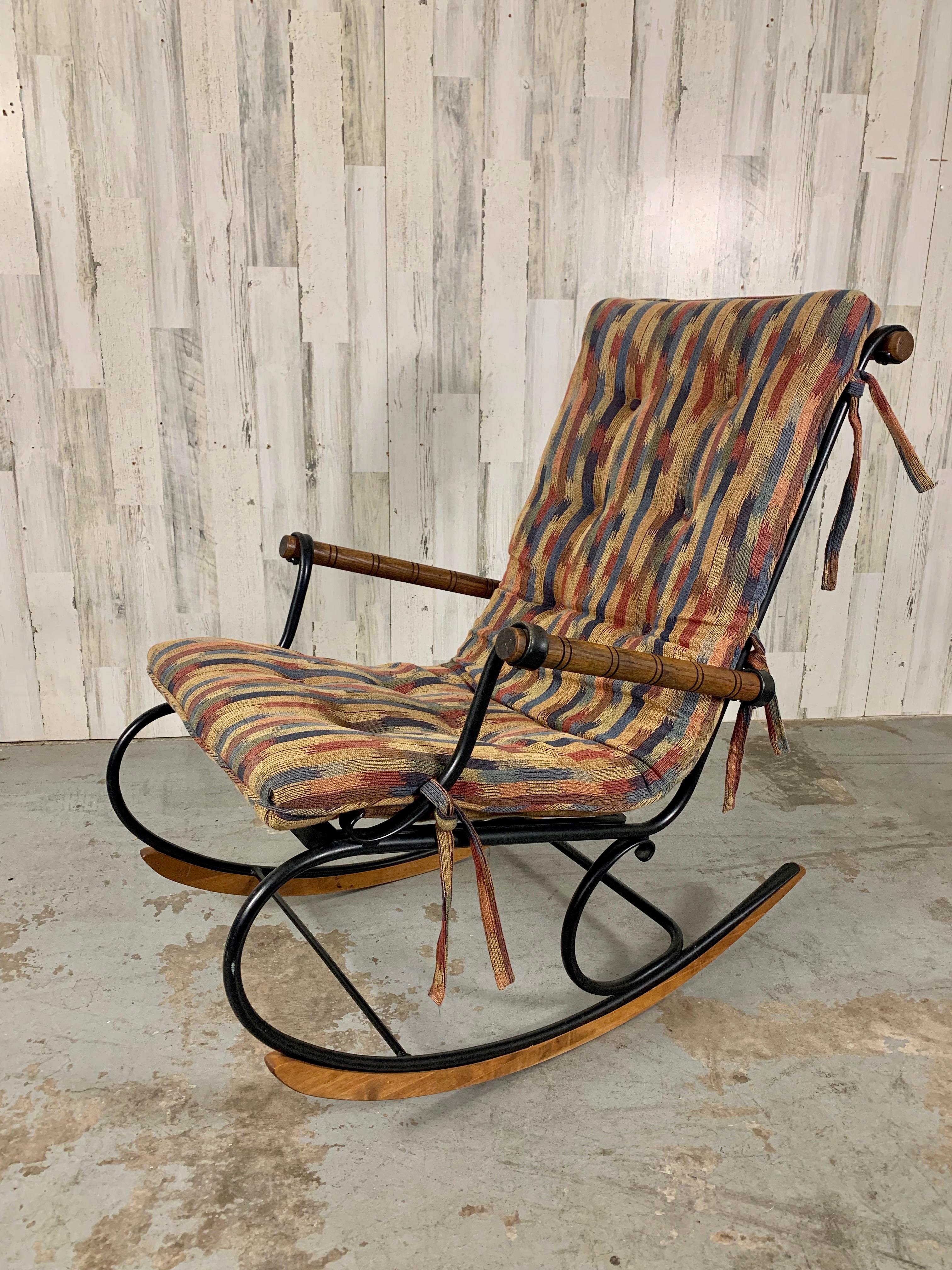 American Woodard Modernist Rocking Chair For Sale