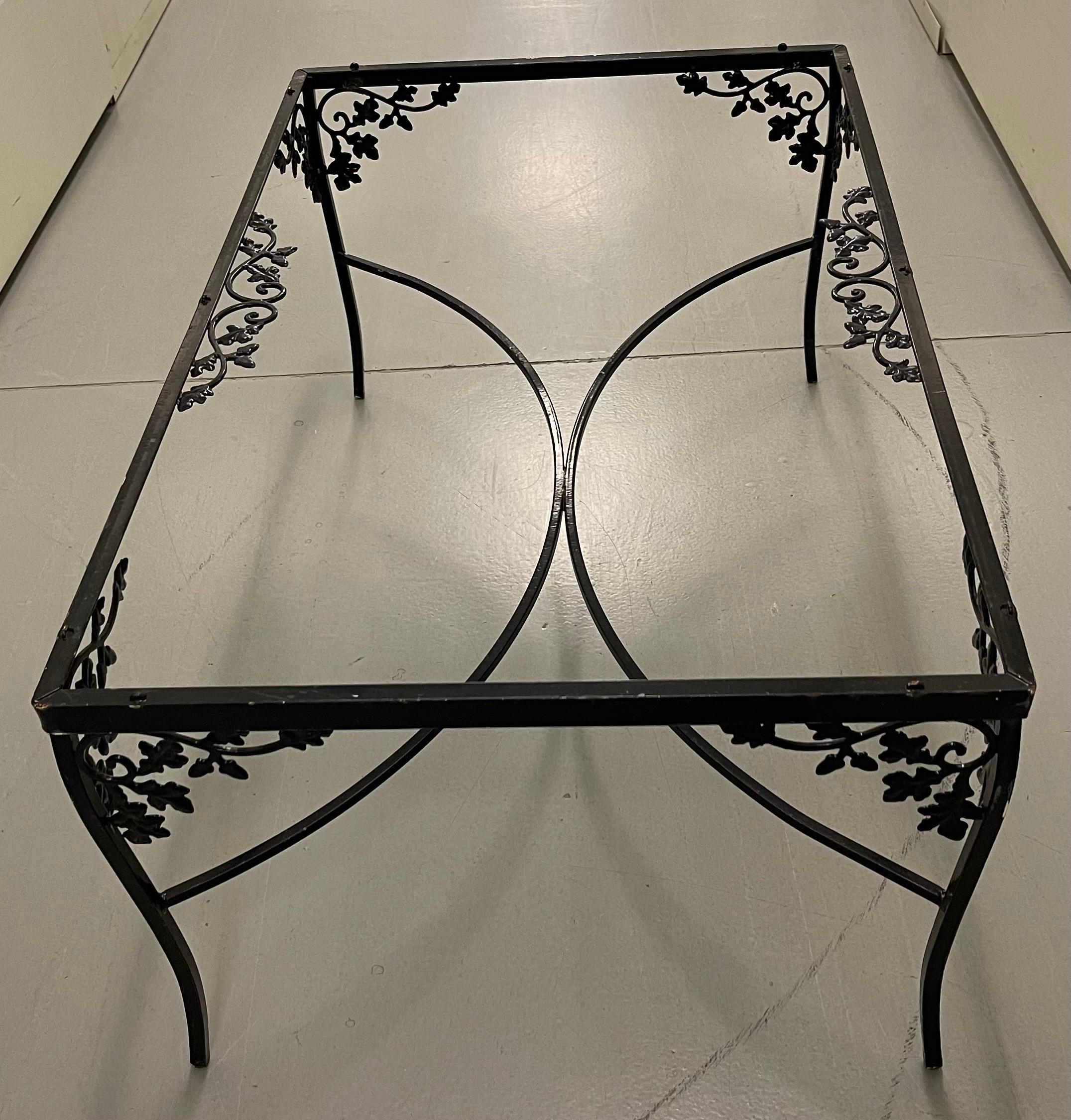 Woodard Orleans Wrought Iron Coffee Table 6