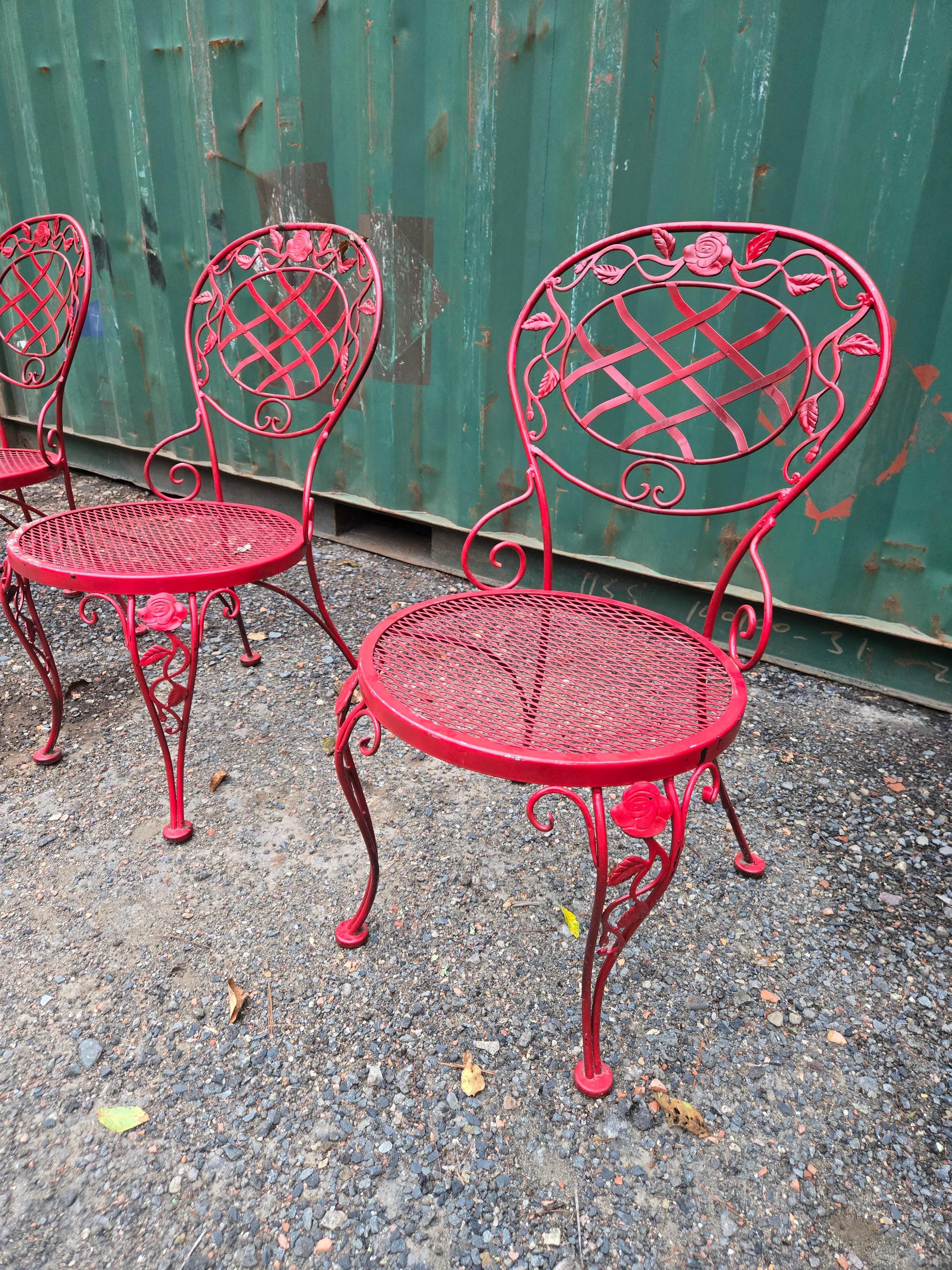 Mid-Century Modern Sièges de terrasse Woodard en vente