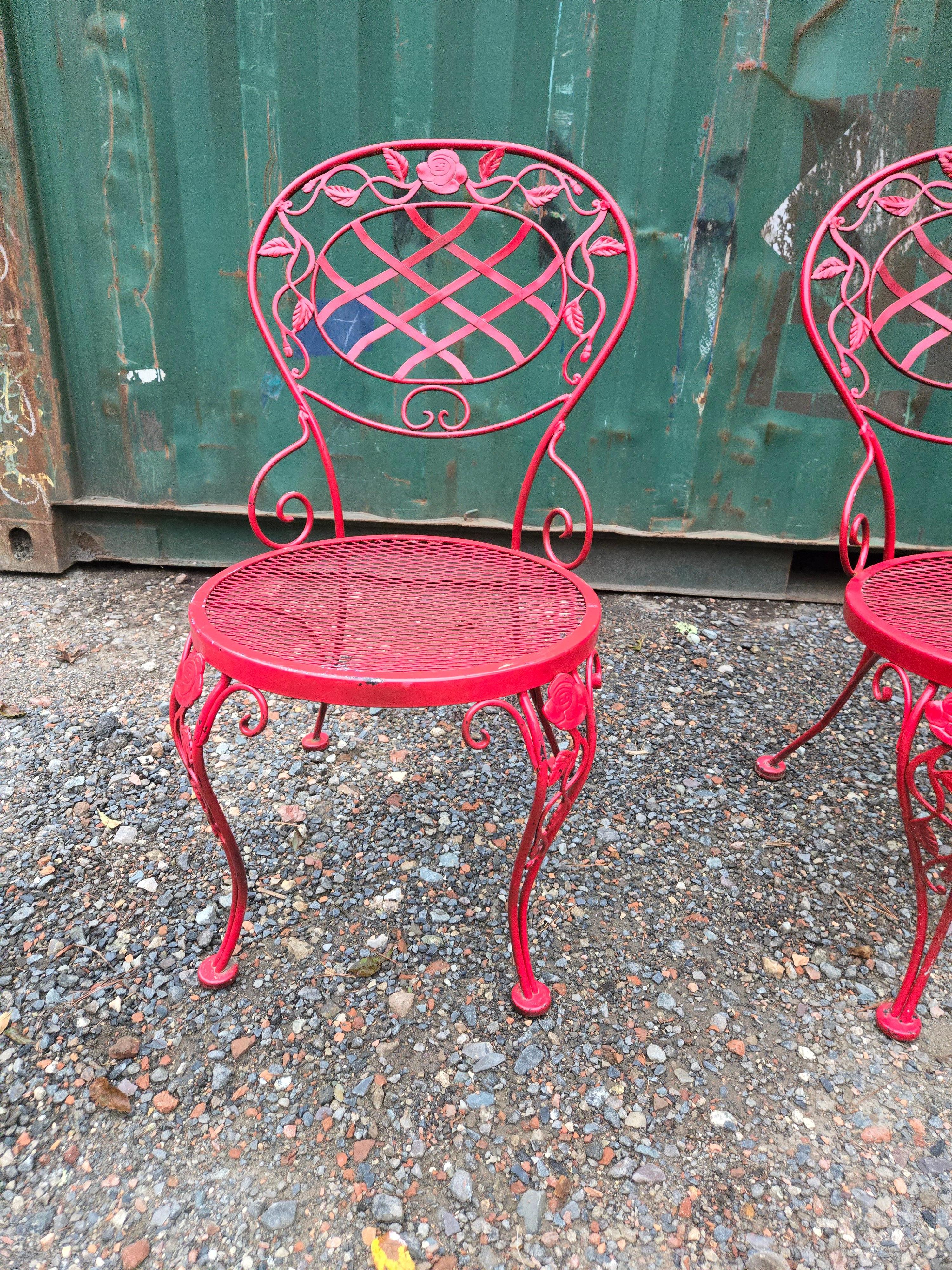 Sièges de terrasse Woodard Bon état - En vente à Cumberland, RI