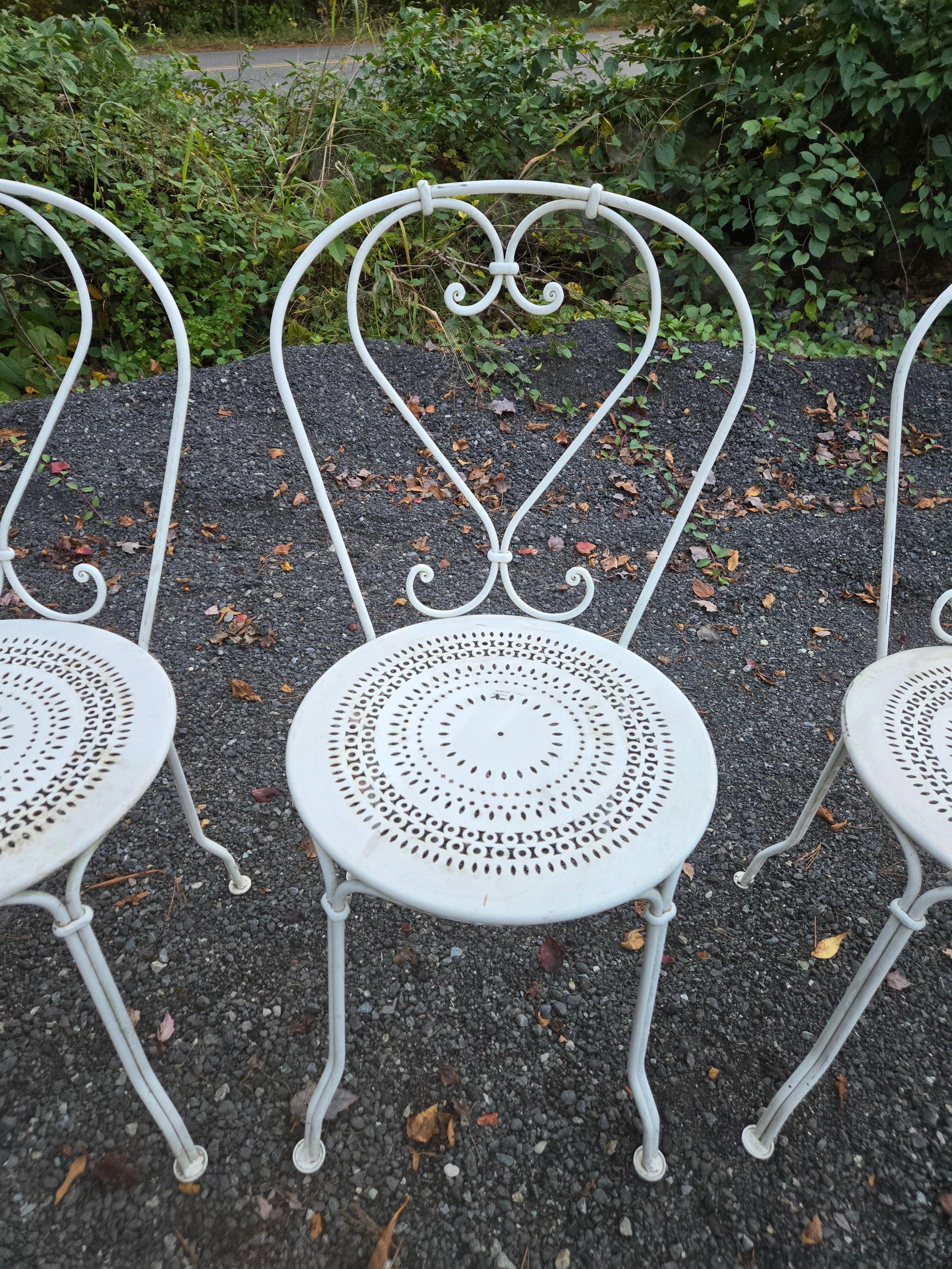 Sièges de terrasse Woodard Bon état - En vente à Cumberland, RI