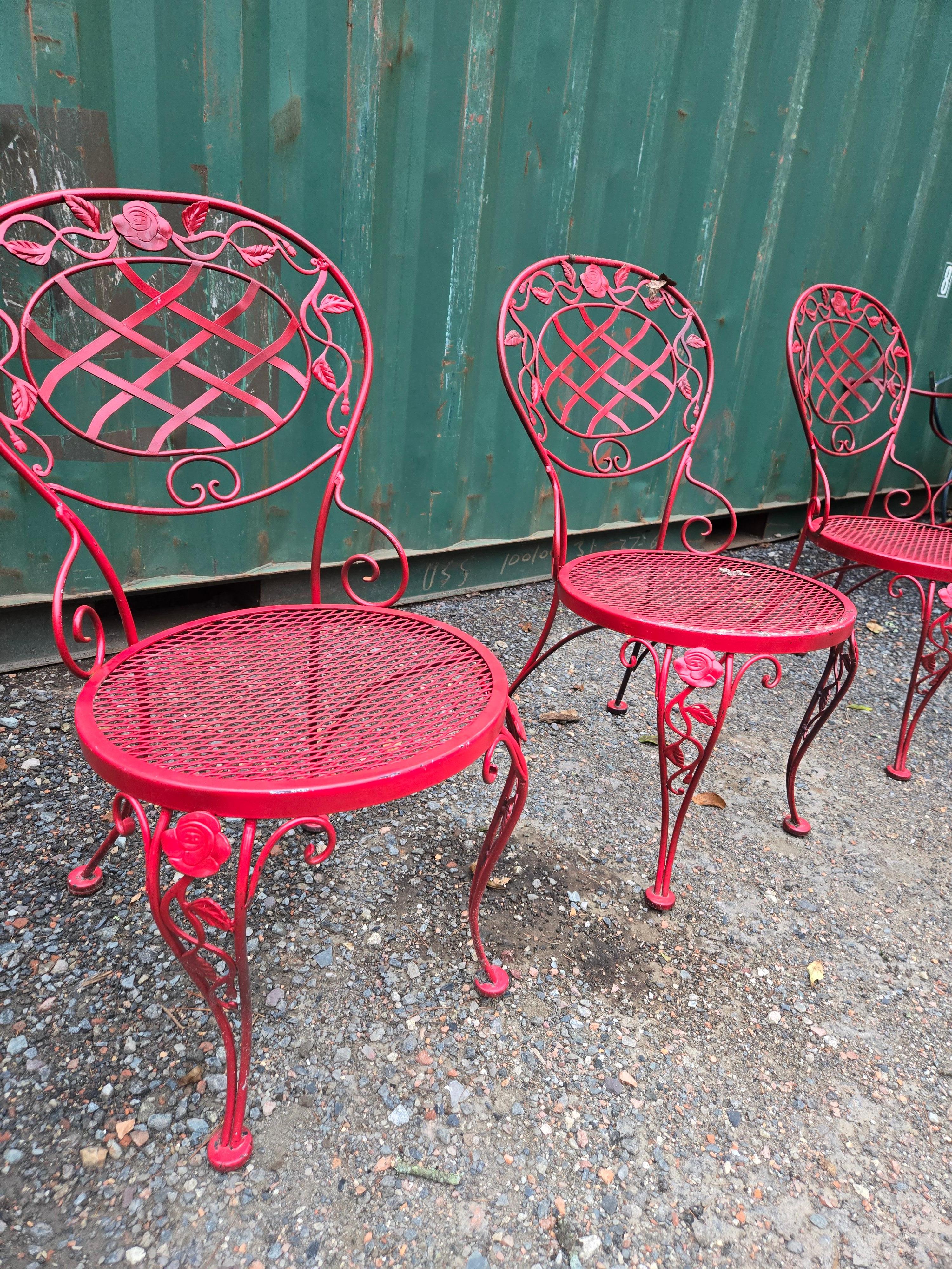 20ième siècle Sièges de terrasse Woodard en vente