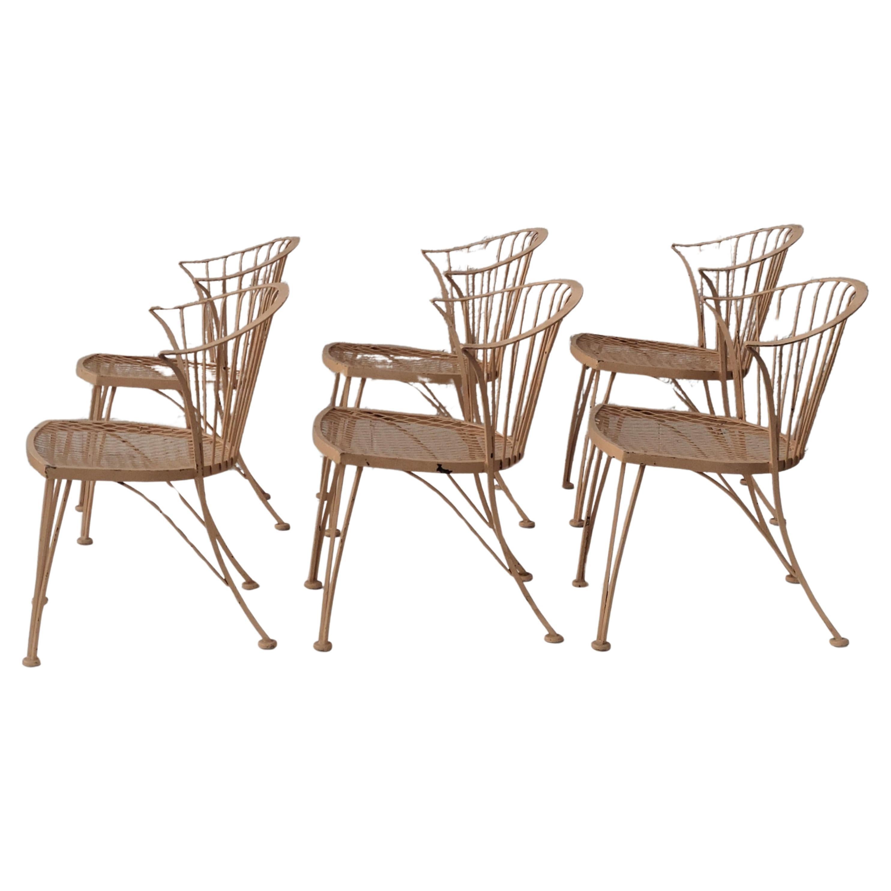 Woodard Pinecrest Set of 6 Dining Chairs Russel Woodard 5