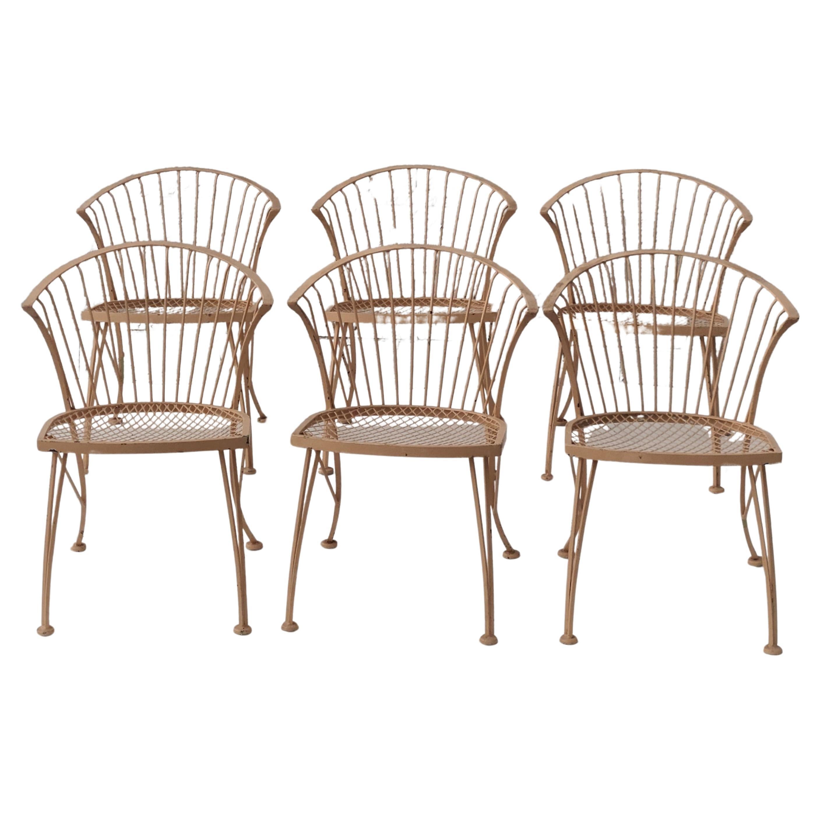 Woodard Pinecrest Set of 6 Dining Chairs Russel Woodard 7