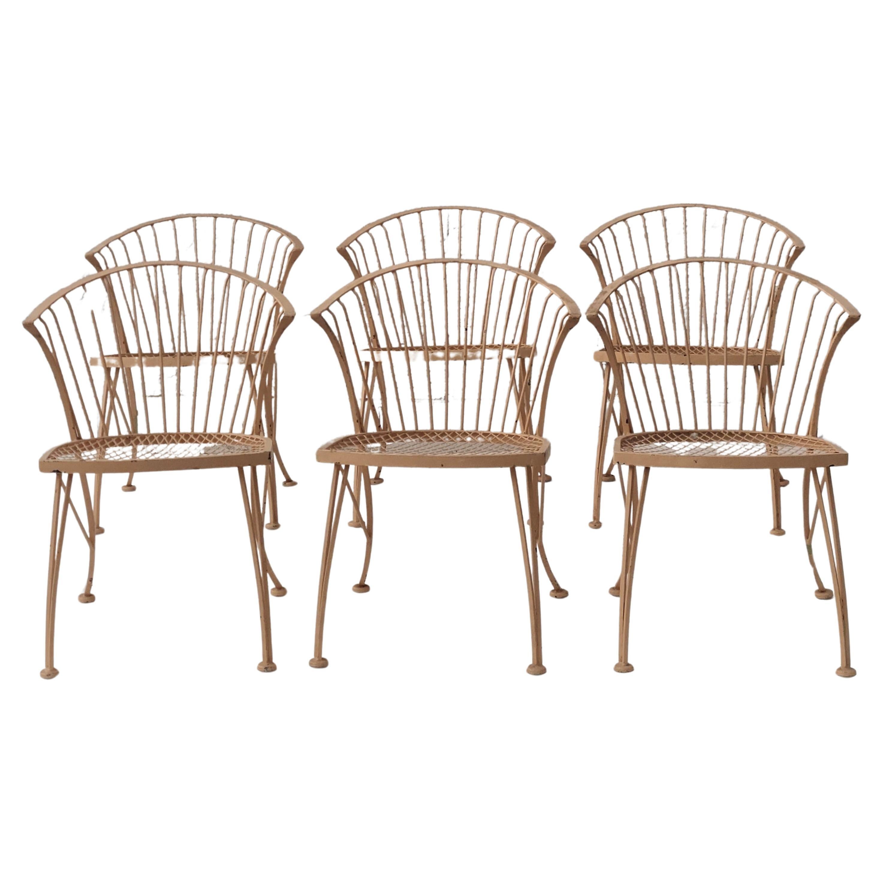 Woodard Pinecrest Set of 6 Dining Chairs Russel Woodard 8