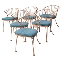 Woodard Pinecrest Set of 6 Dining Chairs Russel Woodard