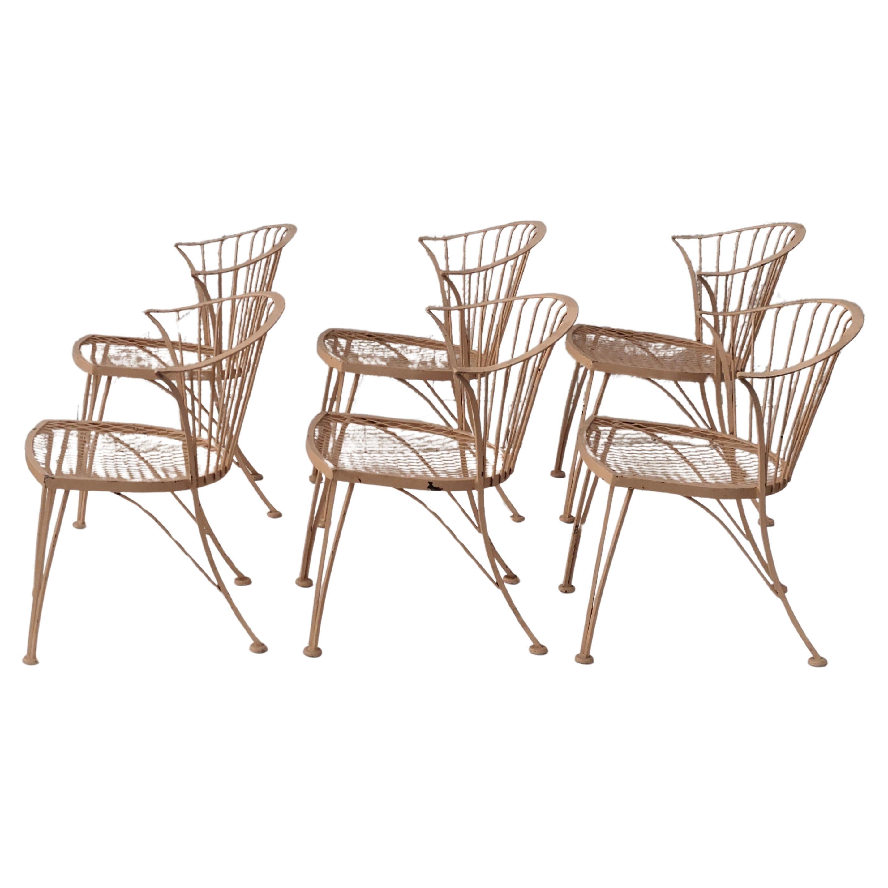 Woodard Pinecrest Set of 6 Dining Chairs Russel Woodard 4