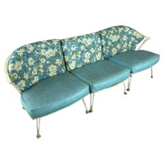 Woodard Wrought Iron Patio Furniture Pinecrest Sofa
