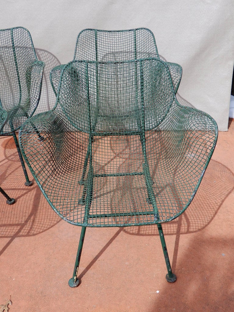 Sculptura Russell Woodard Set of Mesh Chairs at 1stDibs
