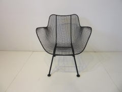 Woodard Sculptura Wire Mesh Lounge Chairs