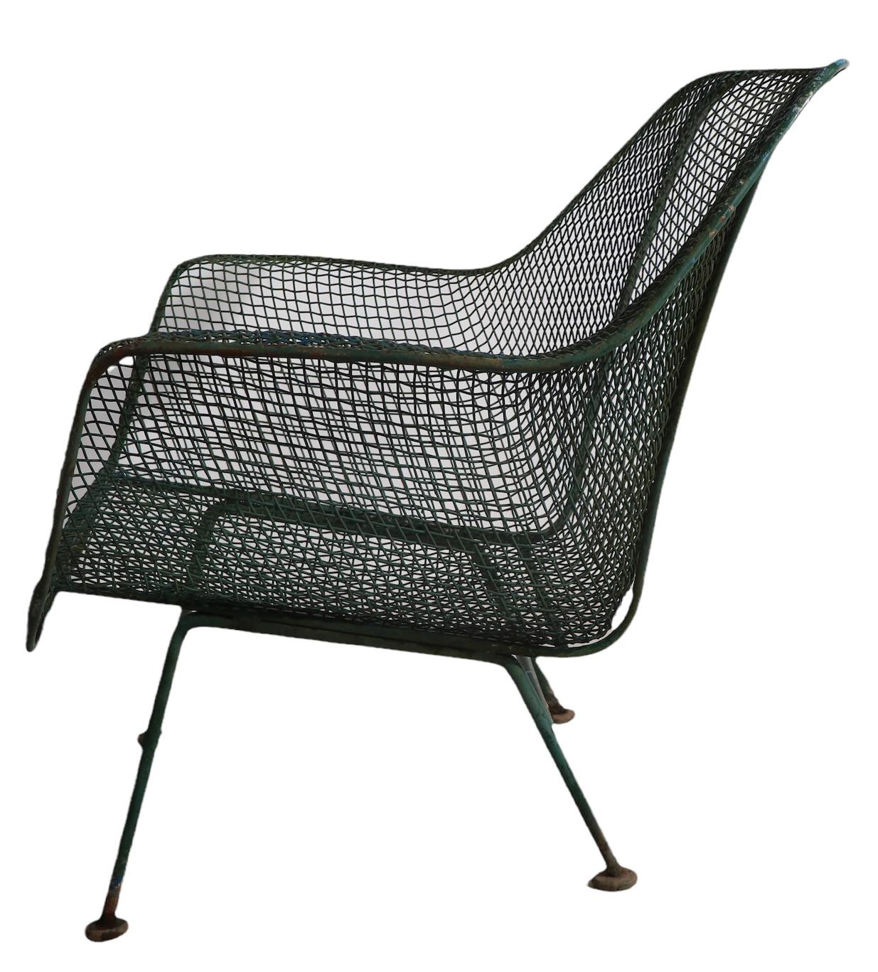 Woodard Sculptural Lounge Chair ca 1950's 3