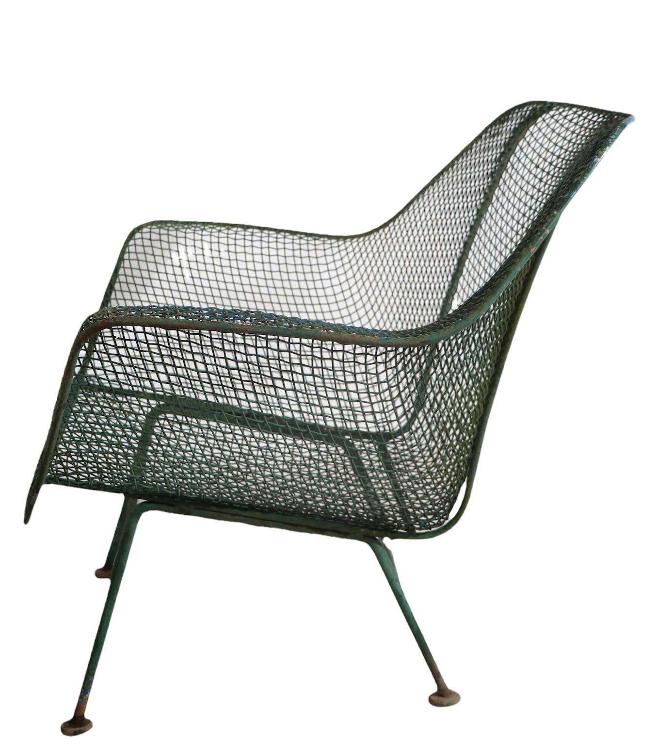 Woodard Sculptural Lounge Chair ca 1950's 2