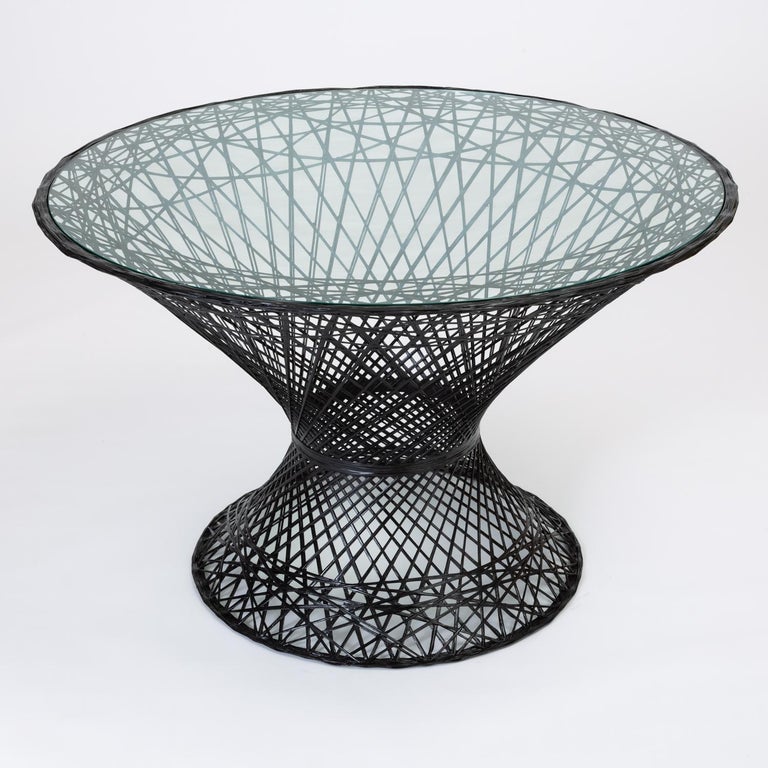 Woodard Spun Fiberglass Patio Dining Table at 1stDibs