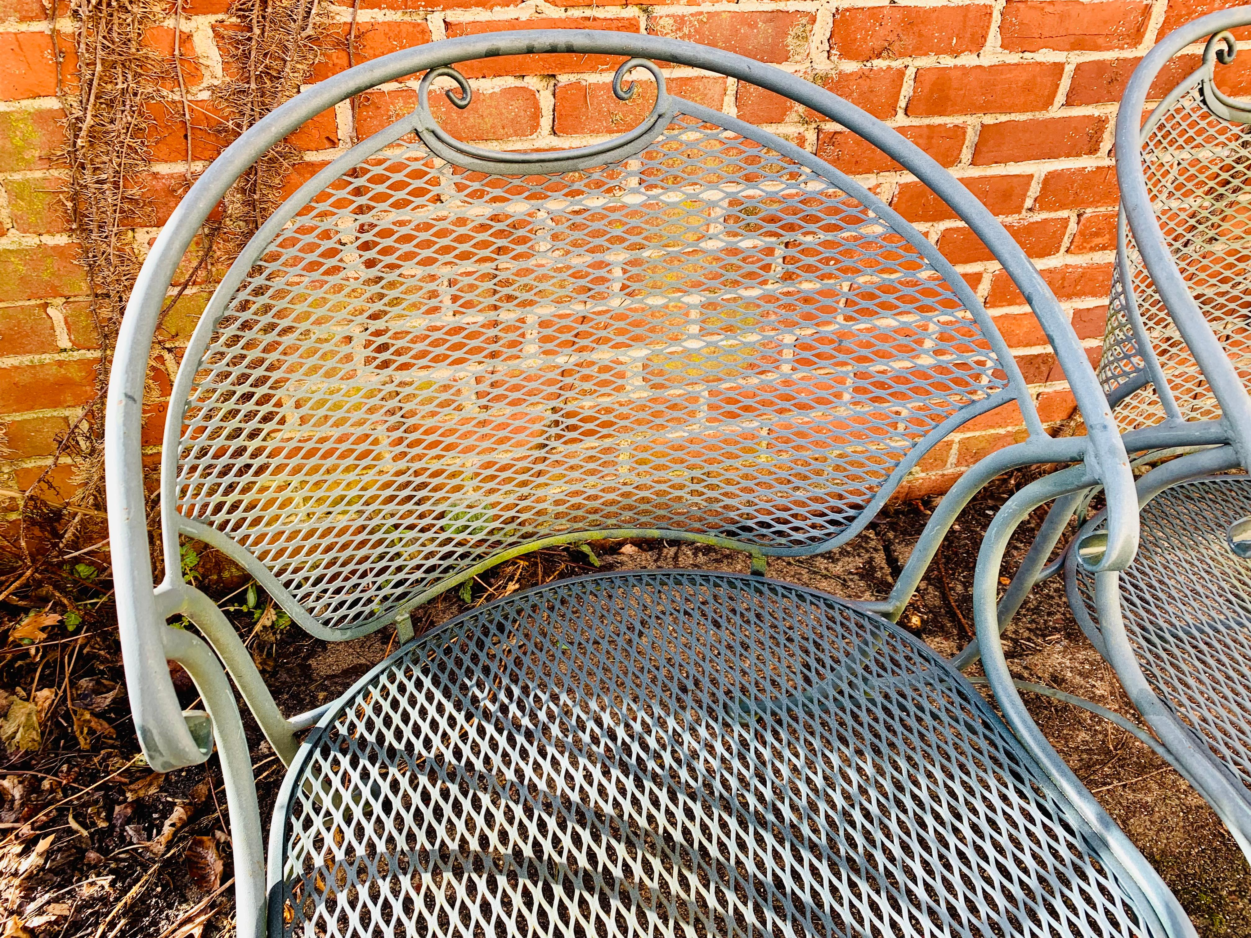 Woodard Wrought Iron Chairs For Sale 4