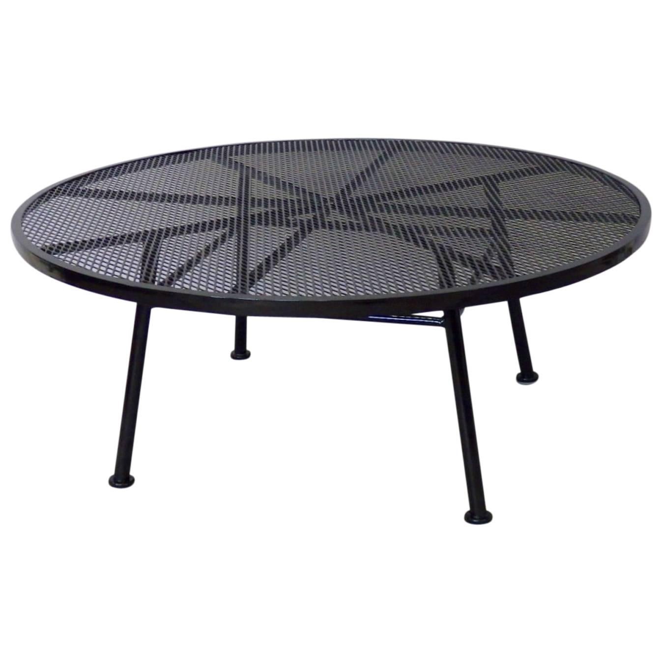 Woodard Wrought Iron Coffee Cocktail Table