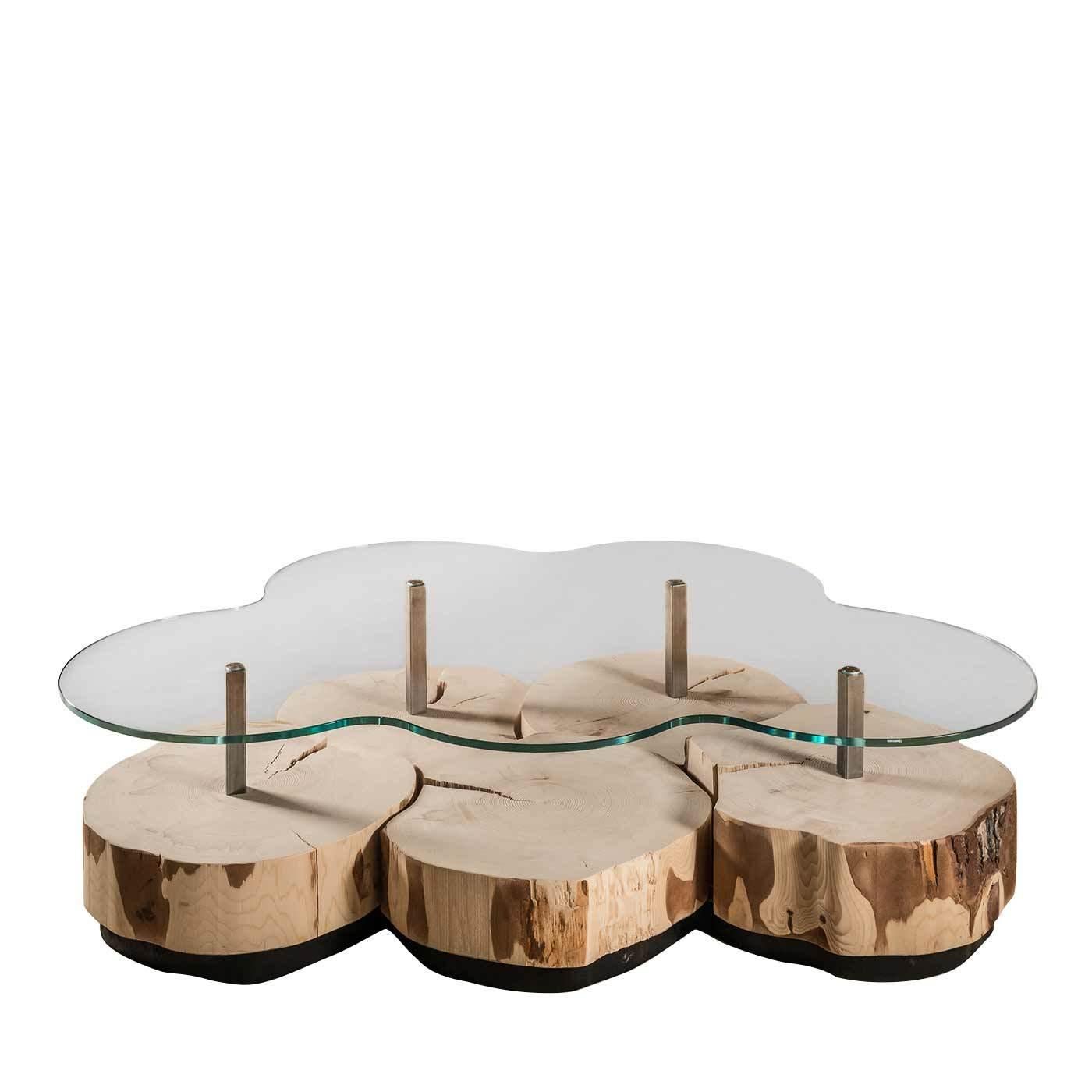 Italian Woodart Coffee Table