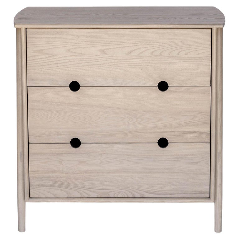 Woodbine Dresser Minimalist 3, Unfinished Furniture 3 Drawer Dresser