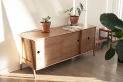 Woodbine Sideboard by Sun at Six, Nude, Midcentury Sideboard in Wood