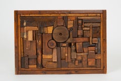 Francis Schanz "Sonny" Woodblock Assemblage